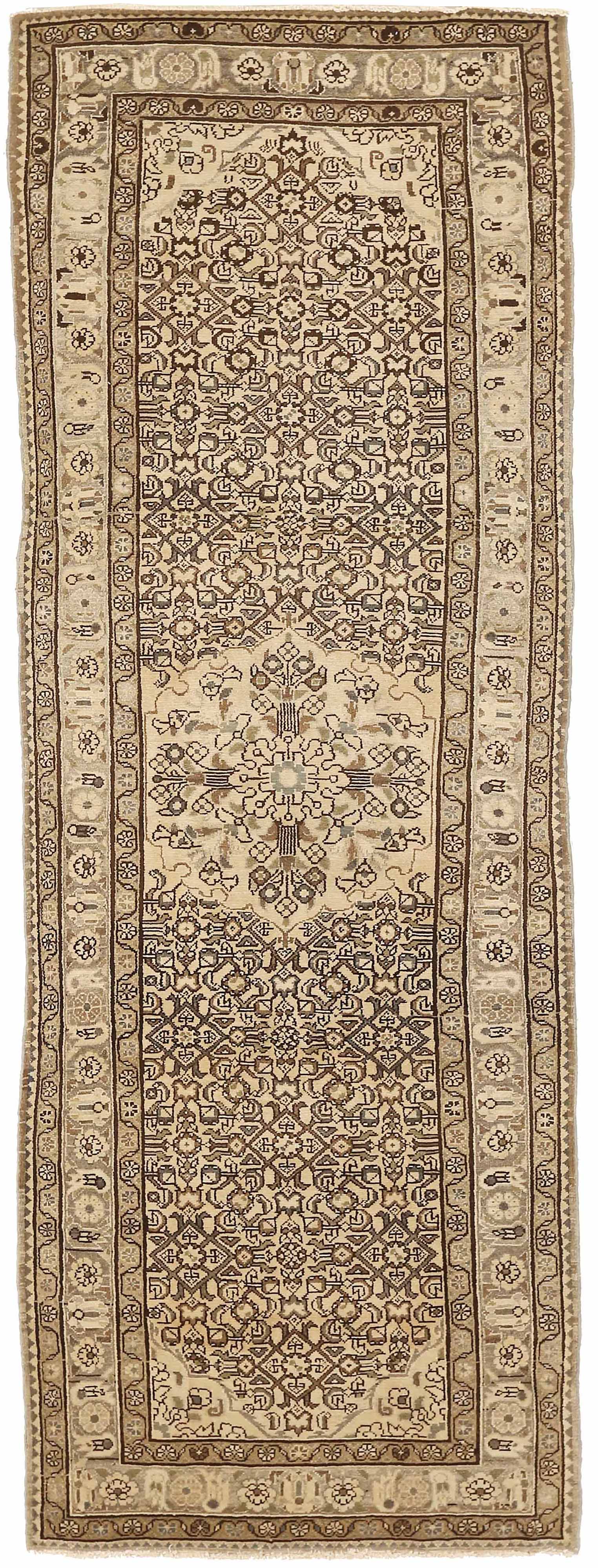 Thumbnail 5 for Antique Persian Malayer Traditional Rug 73993