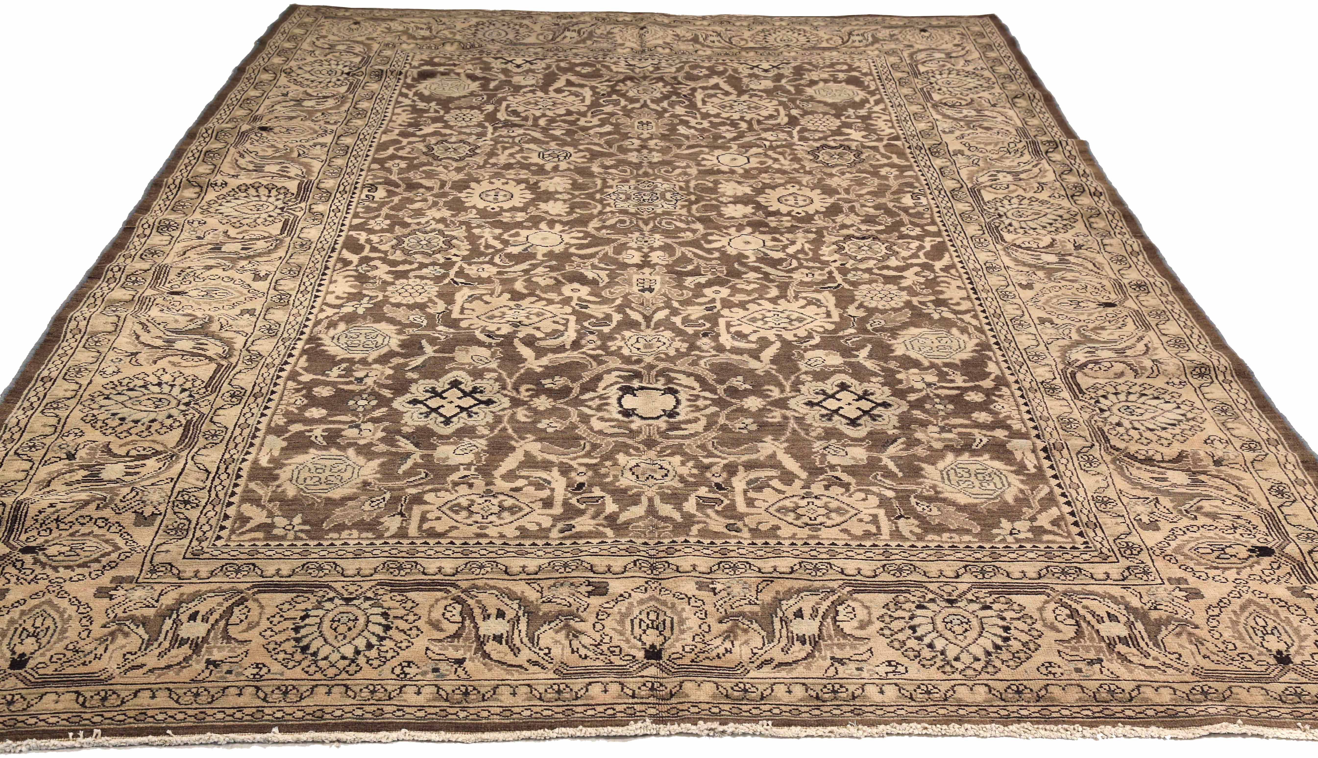 Thumbnail 2 for Antique Persian Malayer Traditional Rug 73976