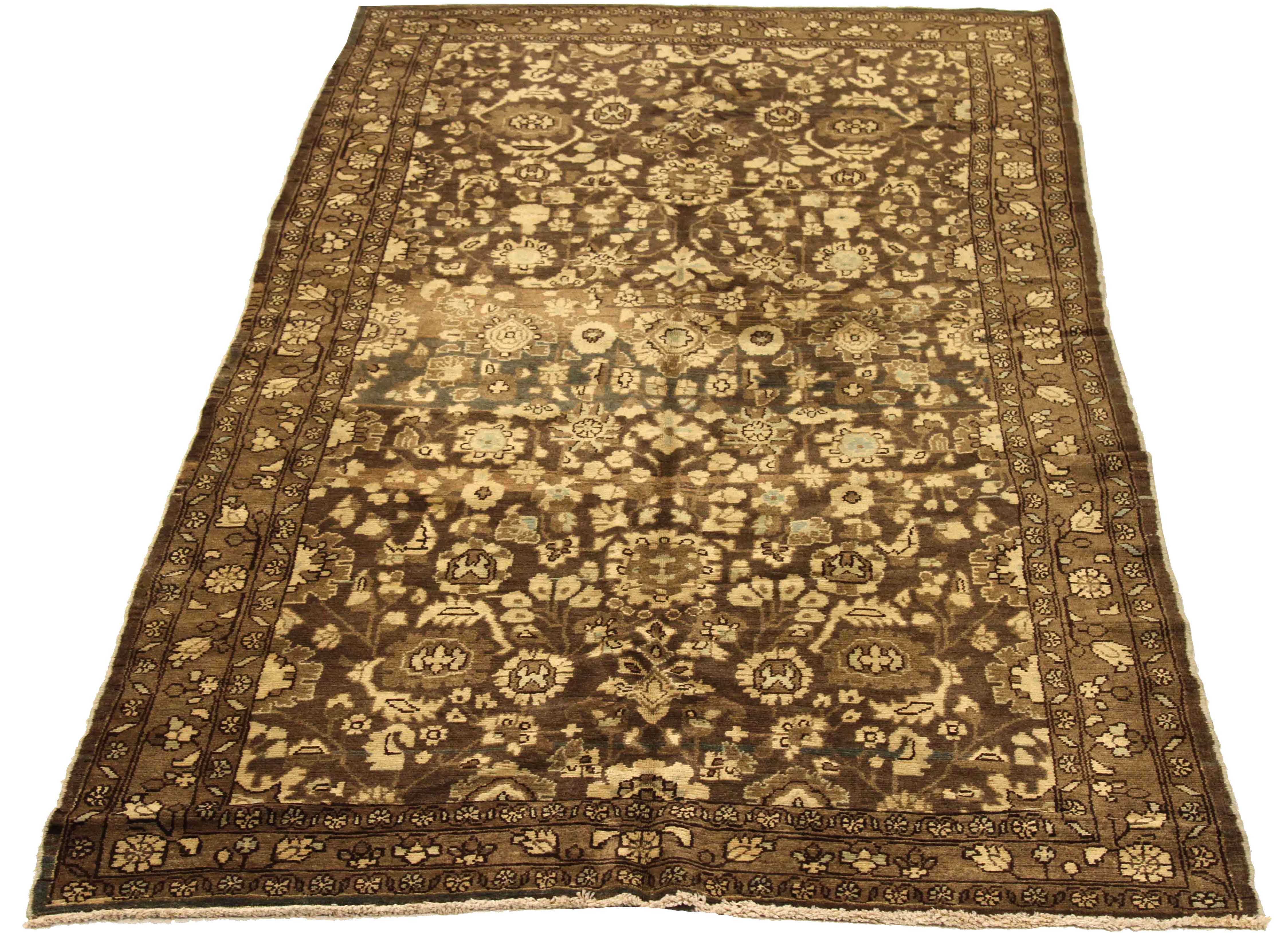 Thumbnail 3 for Antique Persian Malayer Transitional Rug 73978