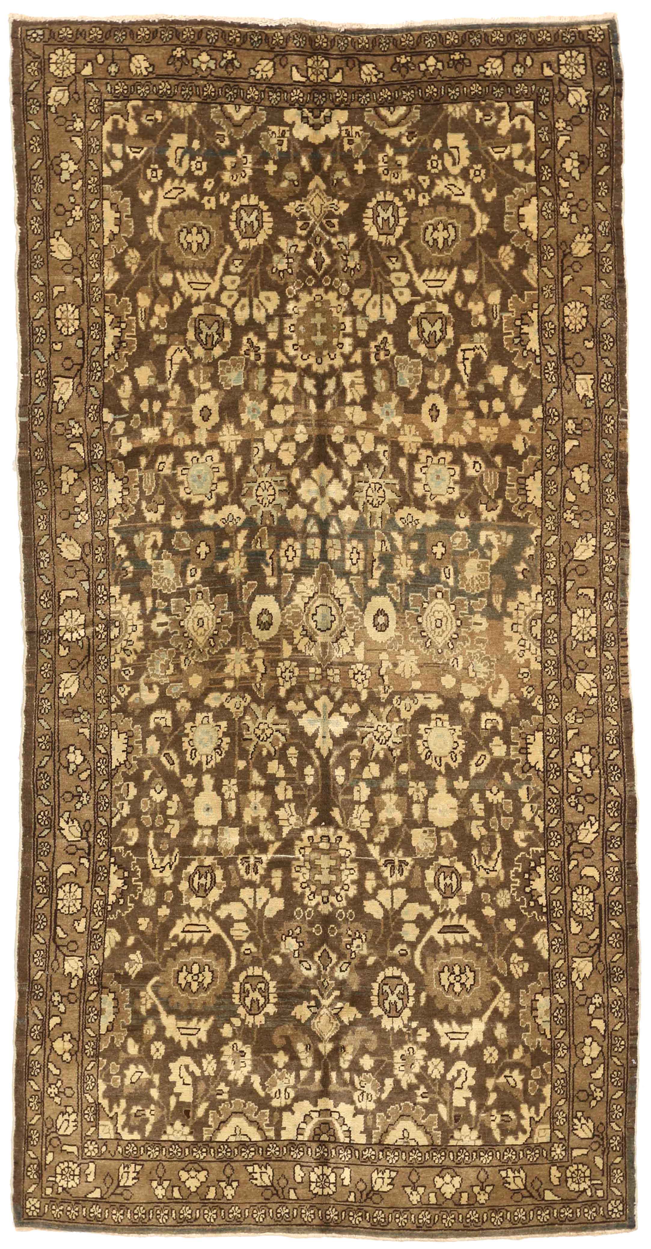 Thumbnail 4 for Antique Persian Malayer Transitional Rug 73978