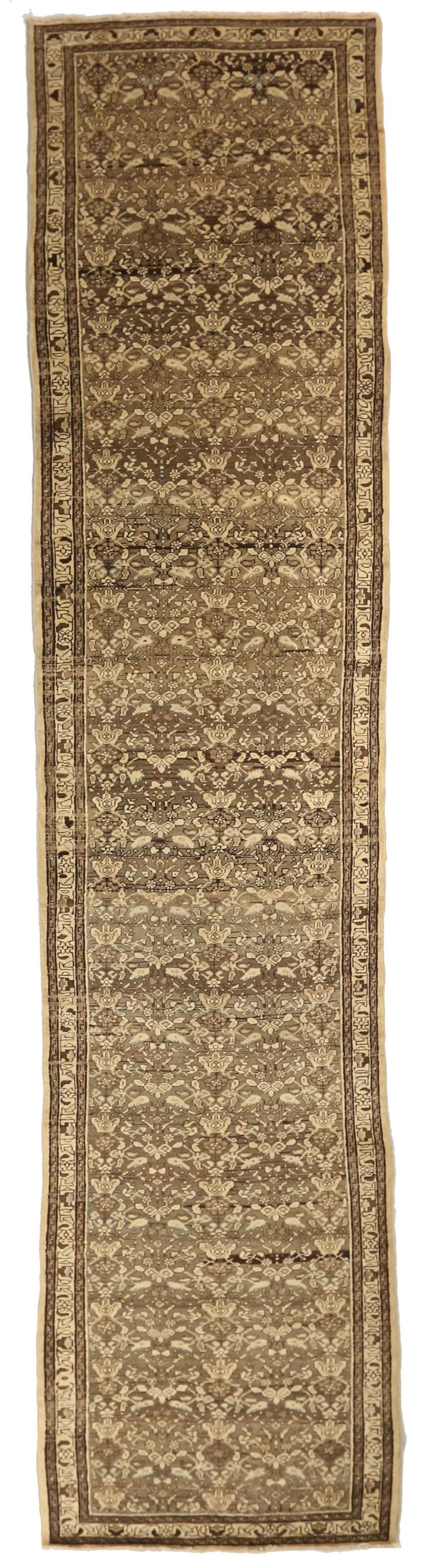 Thumbnail 8 for Antique Persian Malayer Transitional Rug 74032