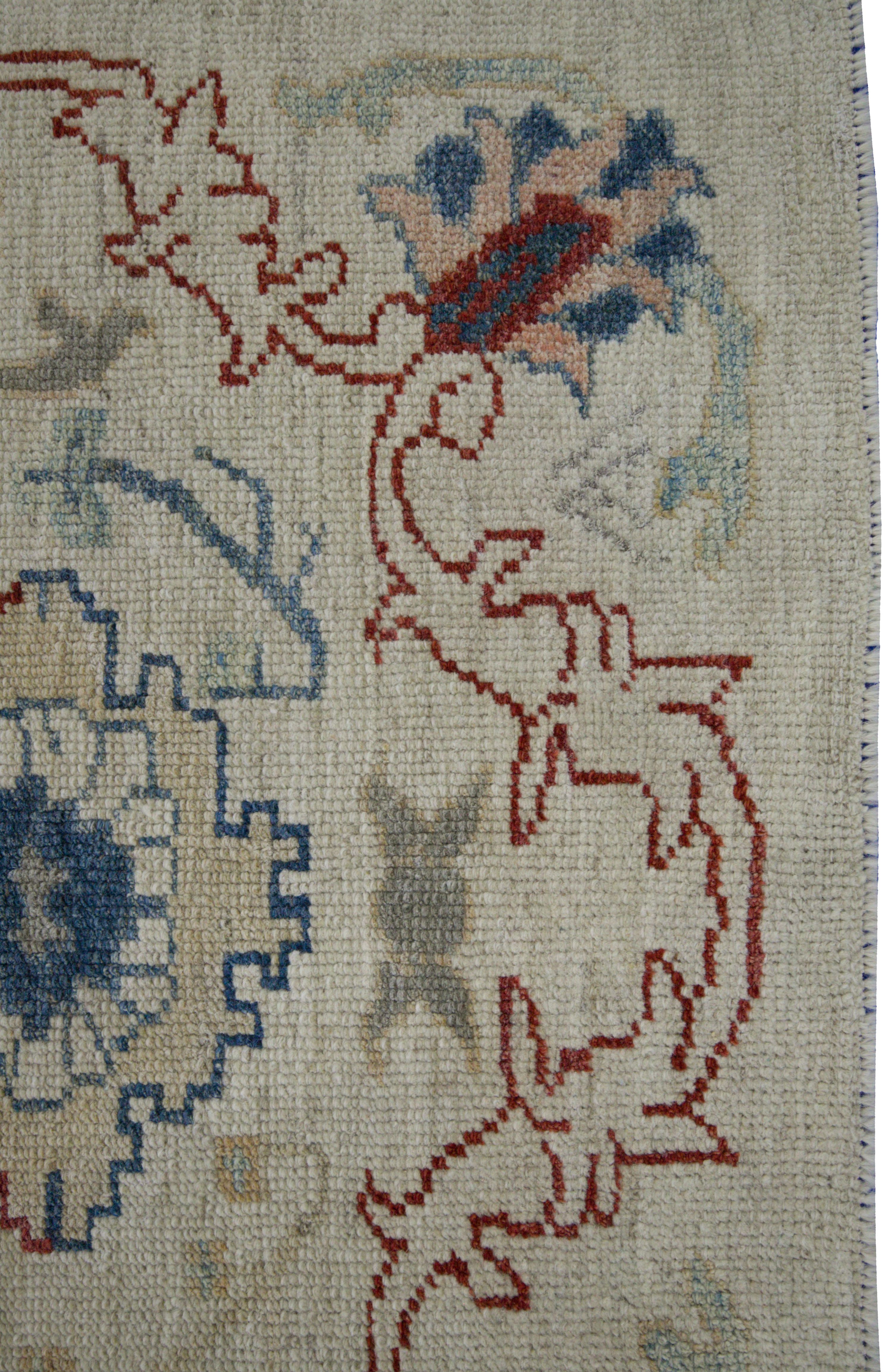 Thumbnail 5 for Turkey Oushak Tribal Rug 88359