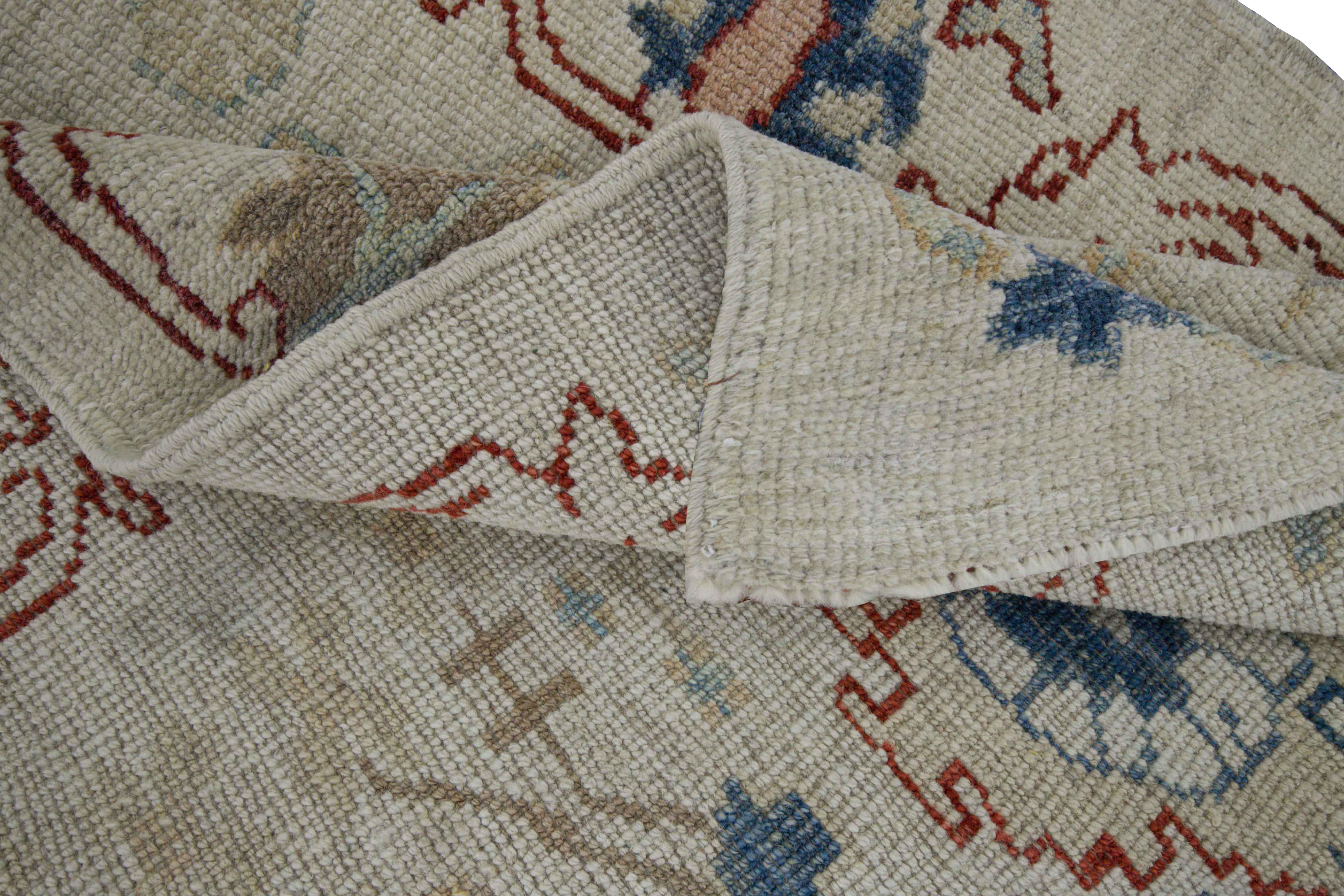 Thumbnail 4 for Turkey Oushak Tribal Rug 88359