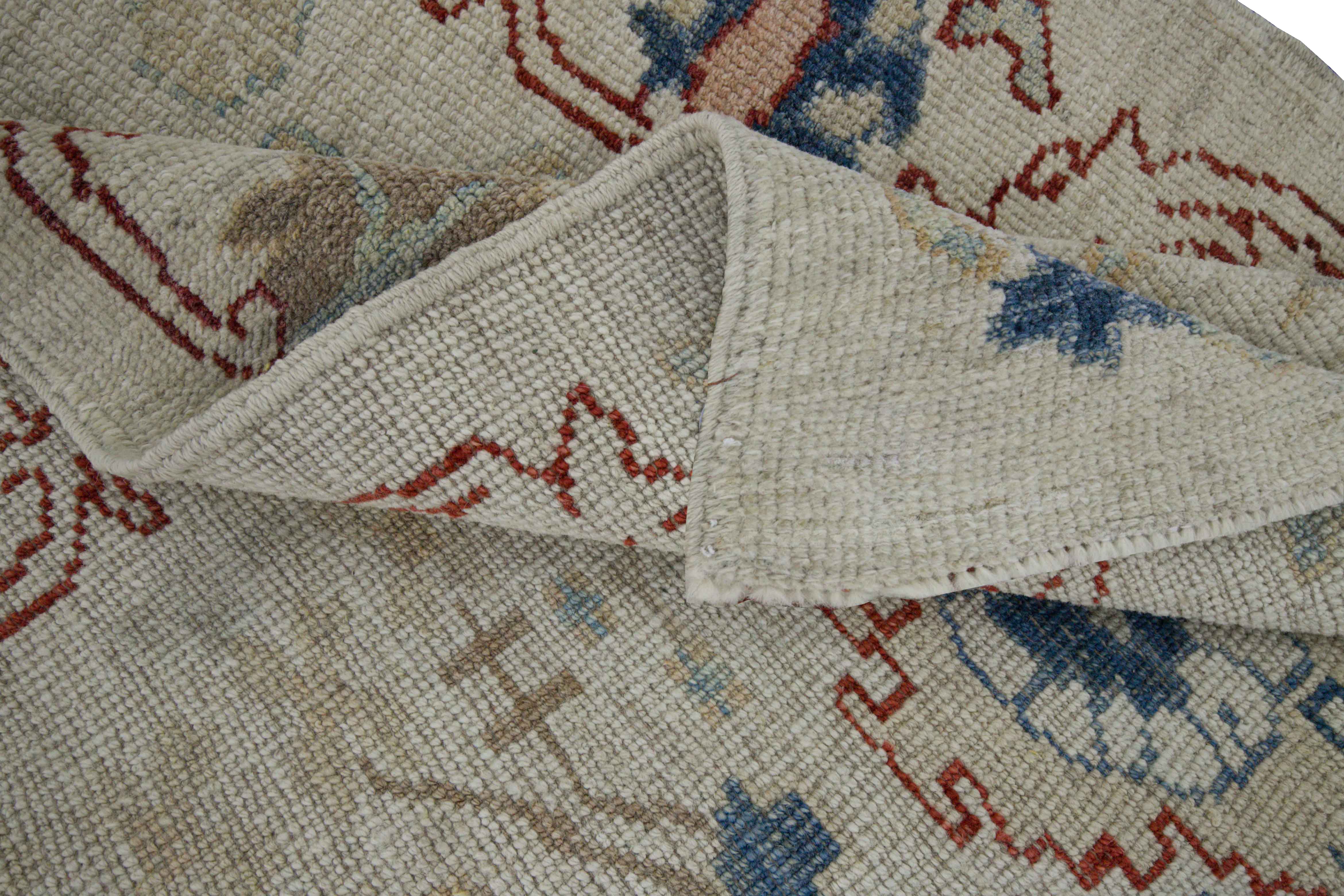 Thumbnail 9 for Turkey Oushak Tribal Rug 88359