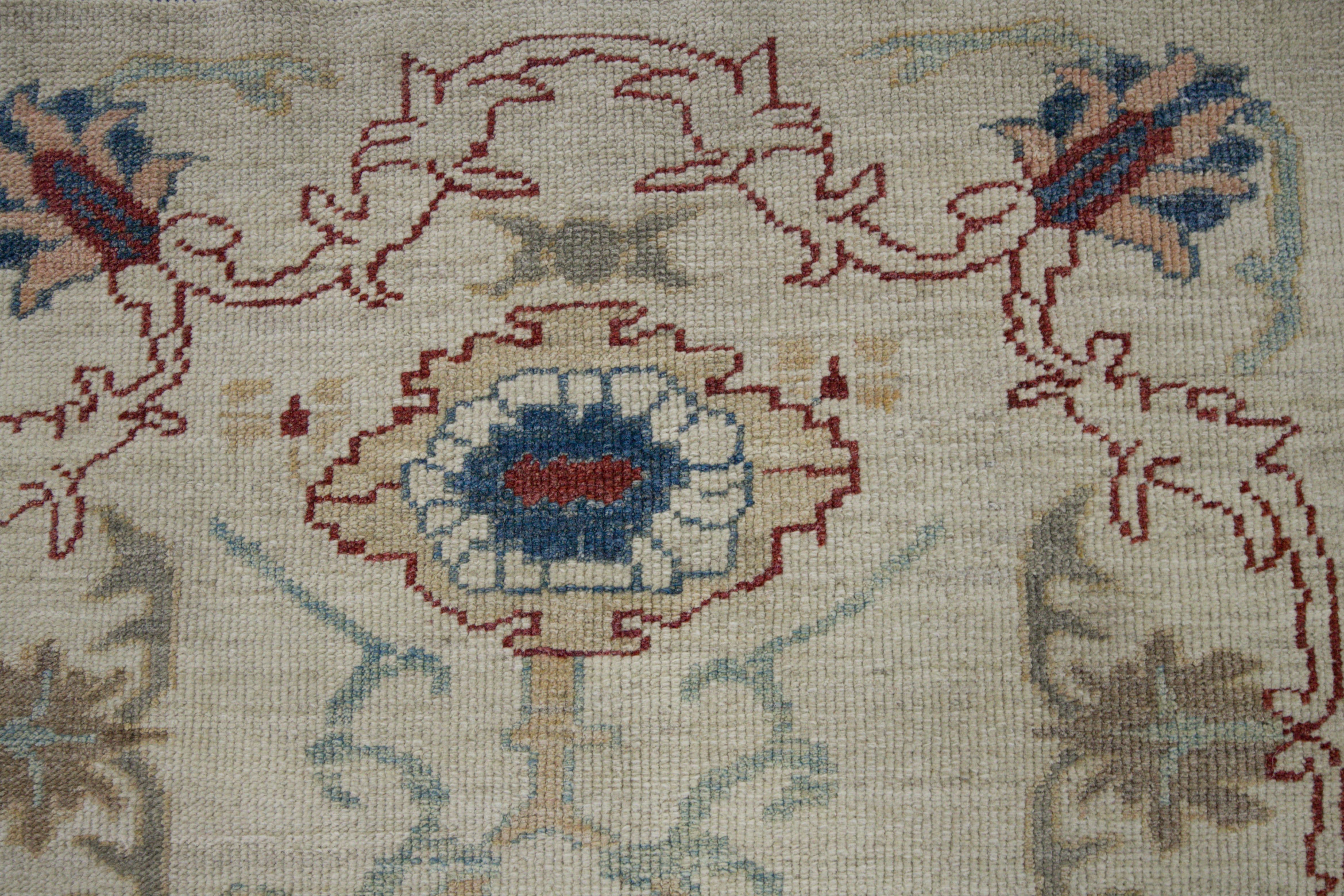 Thumbnail 6 for Turkey Oushak Tribal Rug 88359