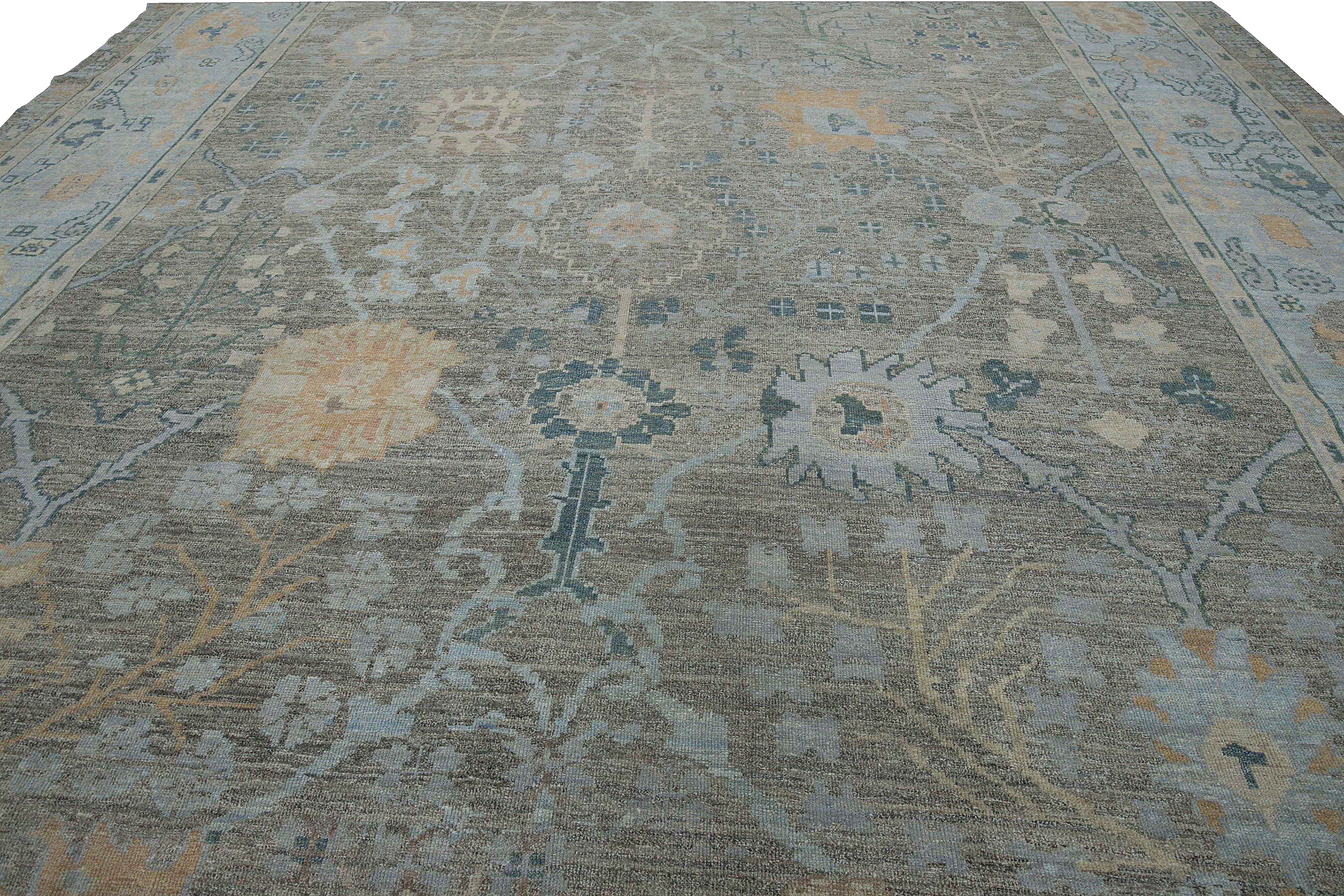 Thumbnail 6 for Turkey Oushak Tribal Rug 88380