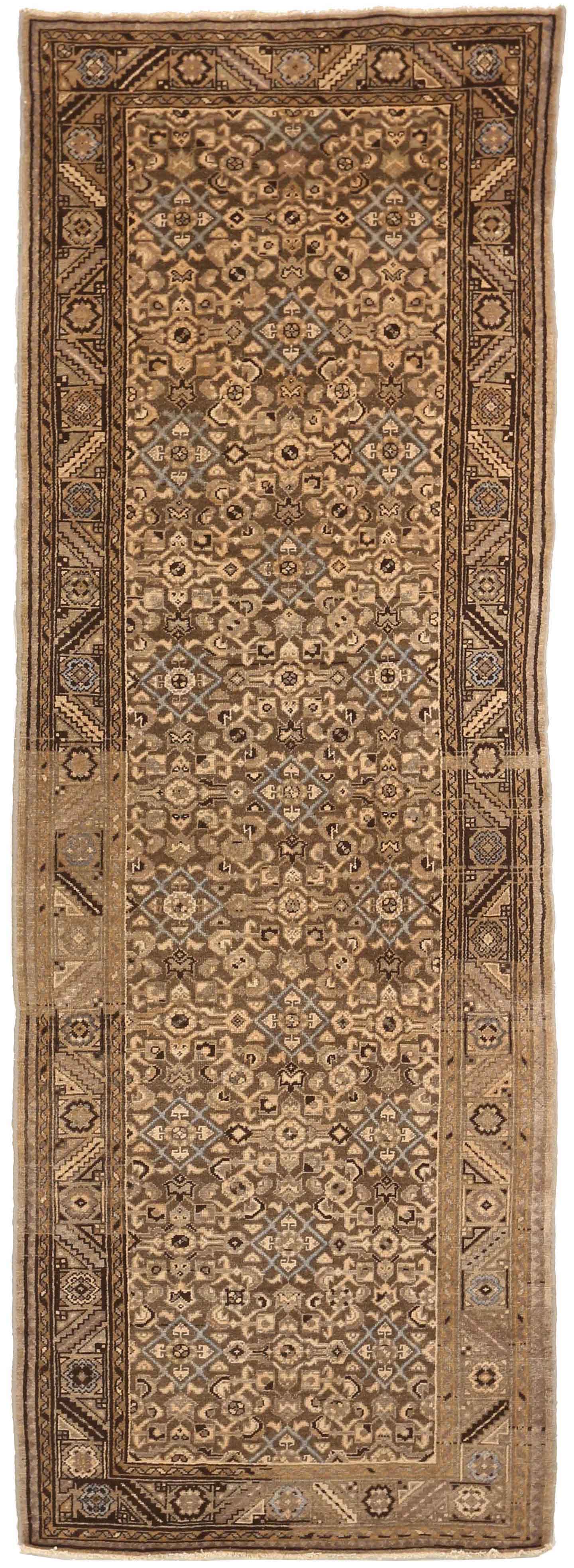 Thumbnail 11 for Antique Persian Malayer Transitional Rug 74020