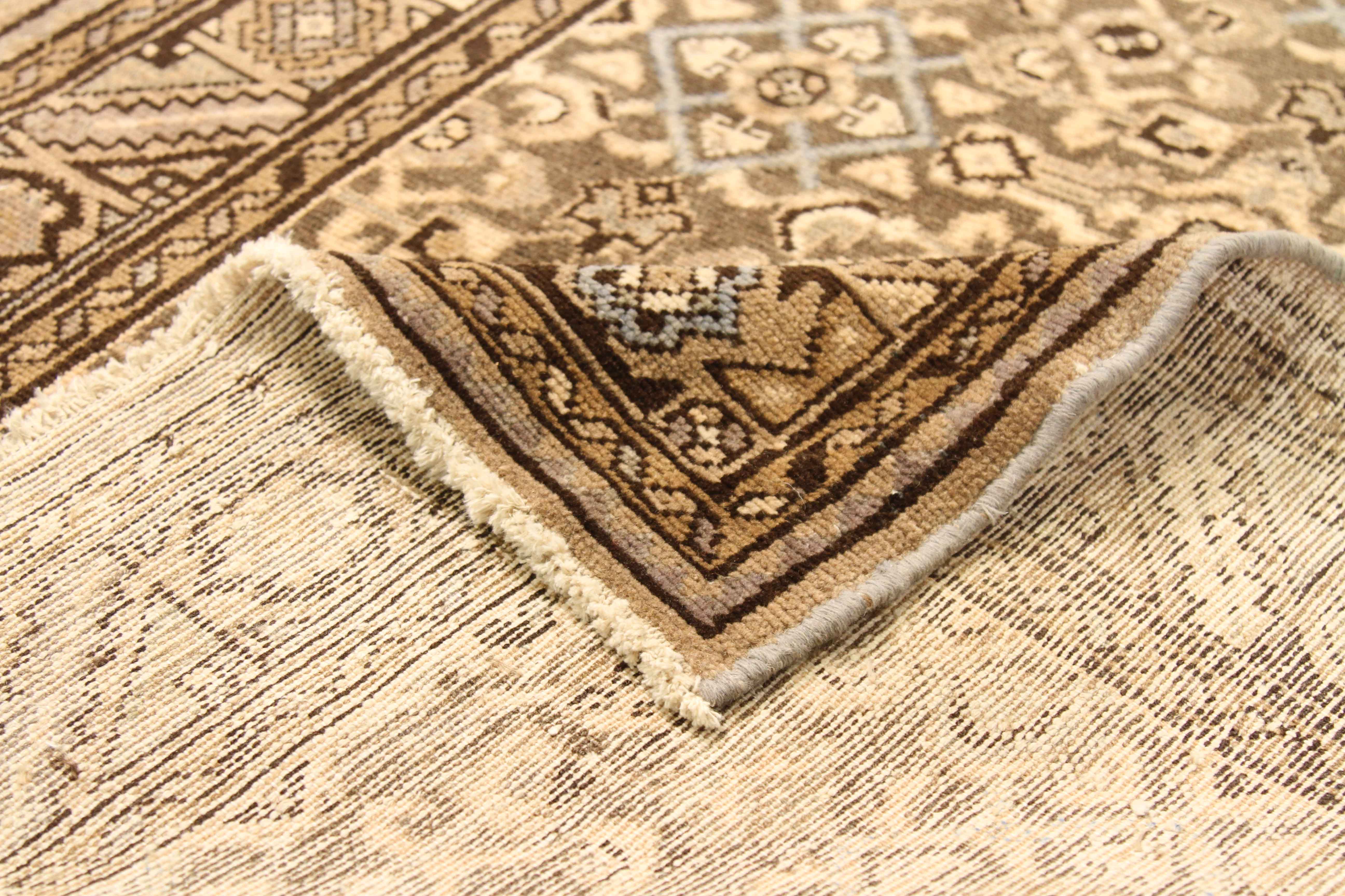 Thumbnail 4 for Antique Persian Malayer Transitional Rug 74020