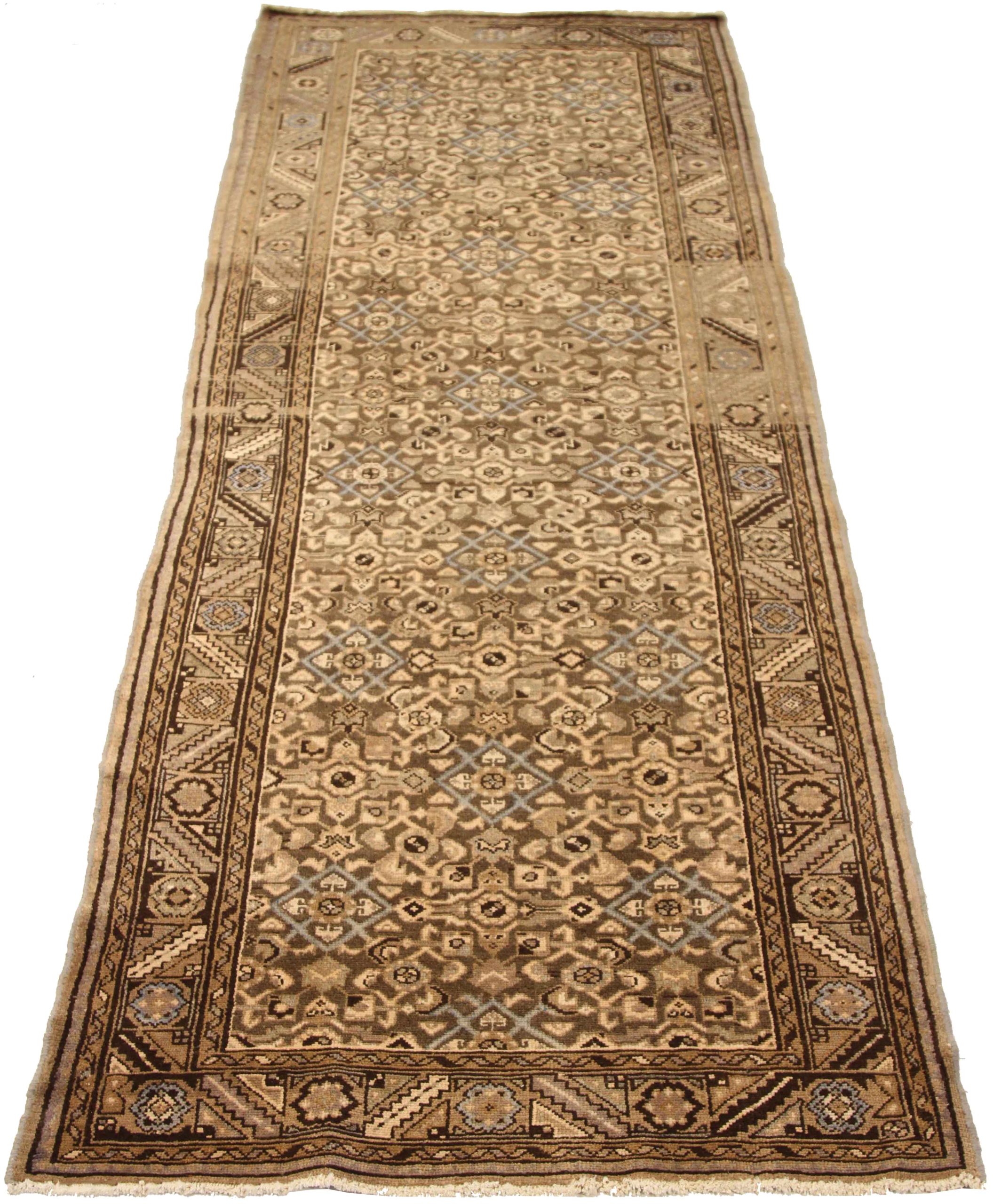 Thumbnail 6 for Antique Persian Malayer Transitional Rug 74020