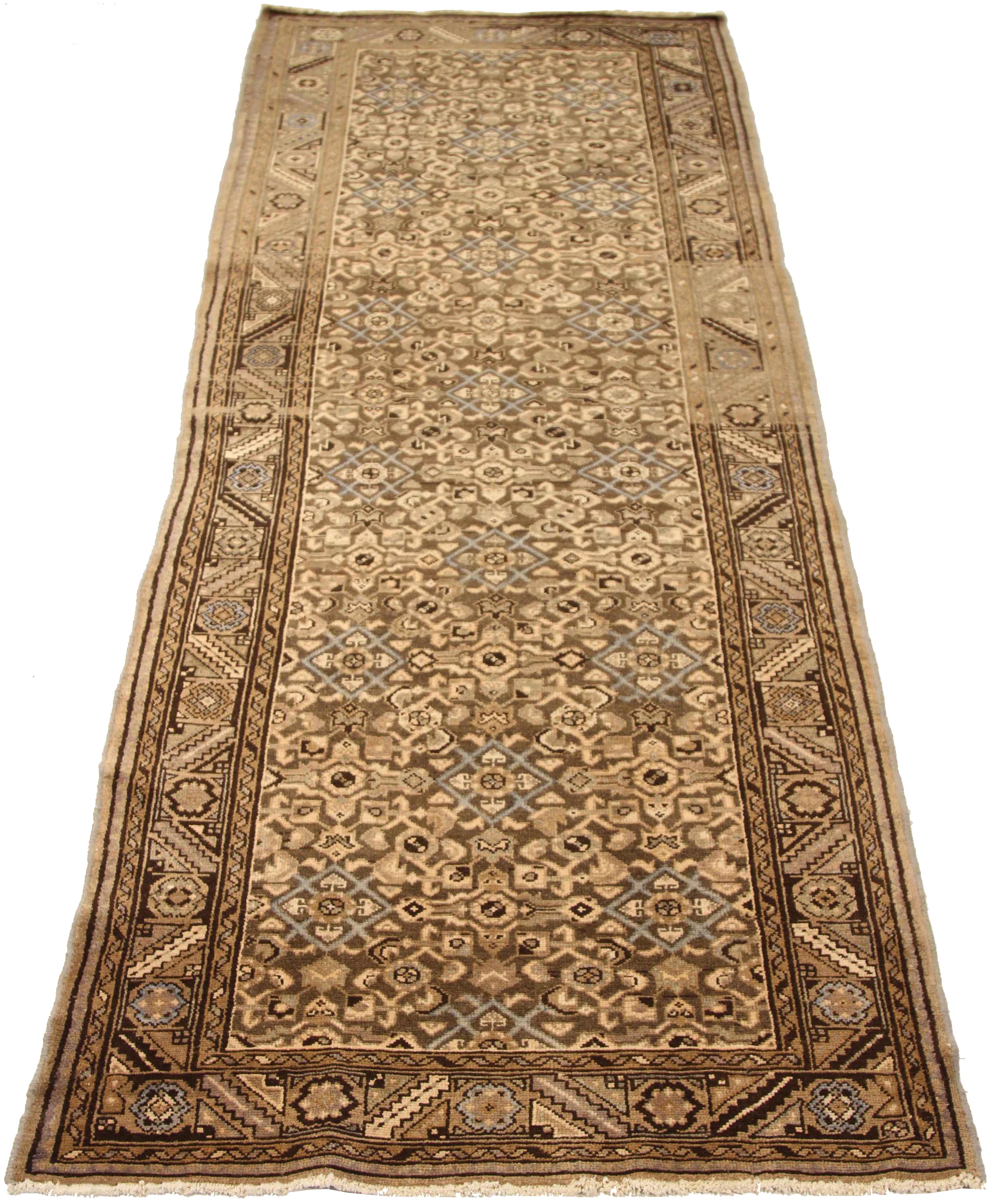 Thumbnail 2 for Antique Persian Malayer Transitional Rug 74020