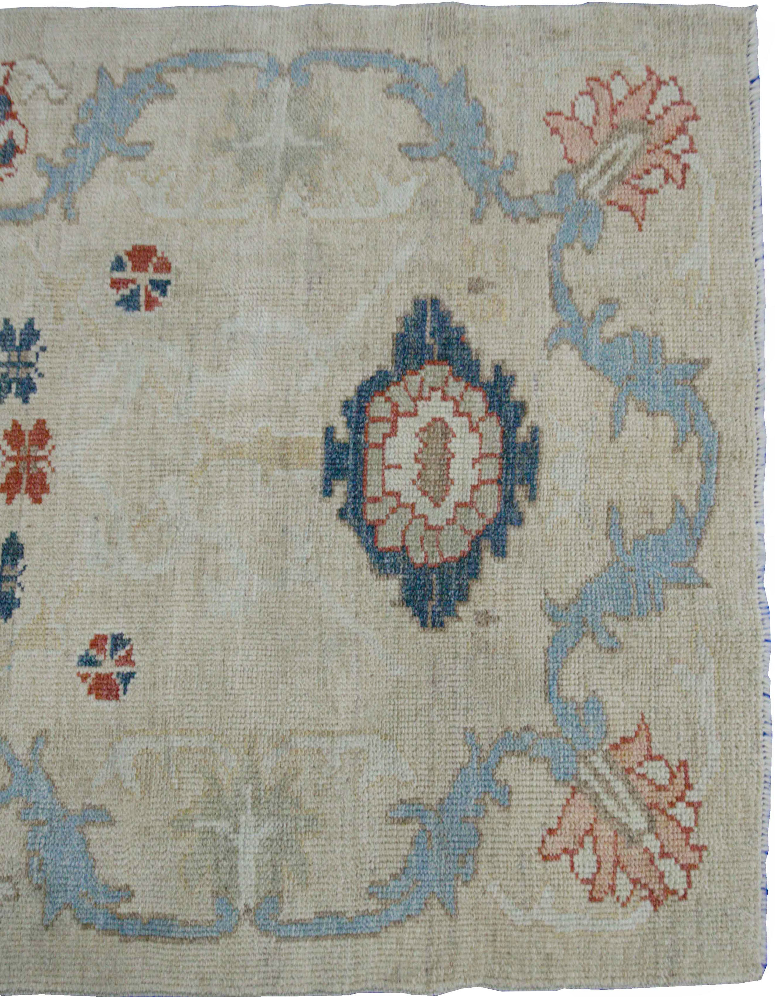 Thumbnail 2 for Turkey Oushak Tribal Rug 88360