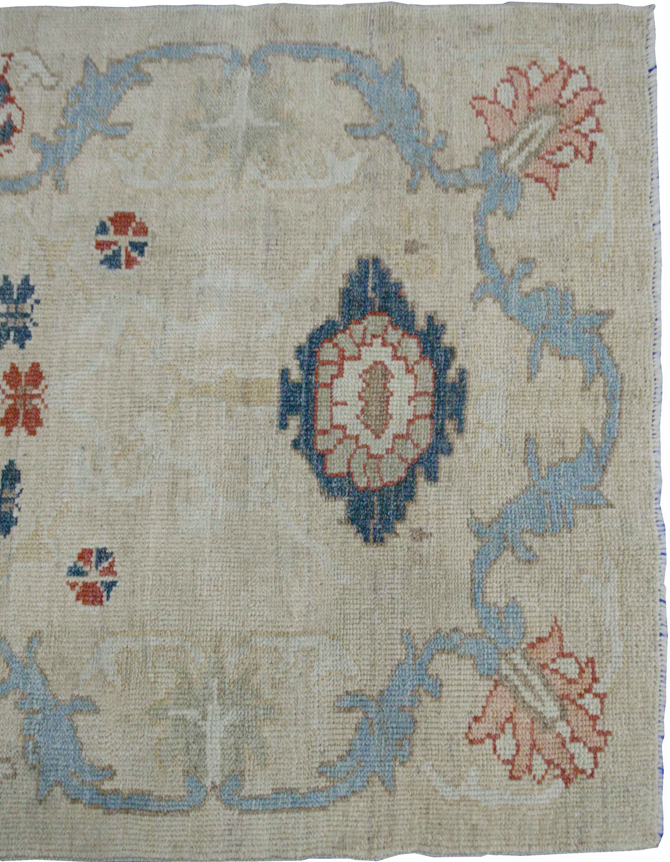 Thumbnail 9 for Turkey Oushak Tribal Rug 88360