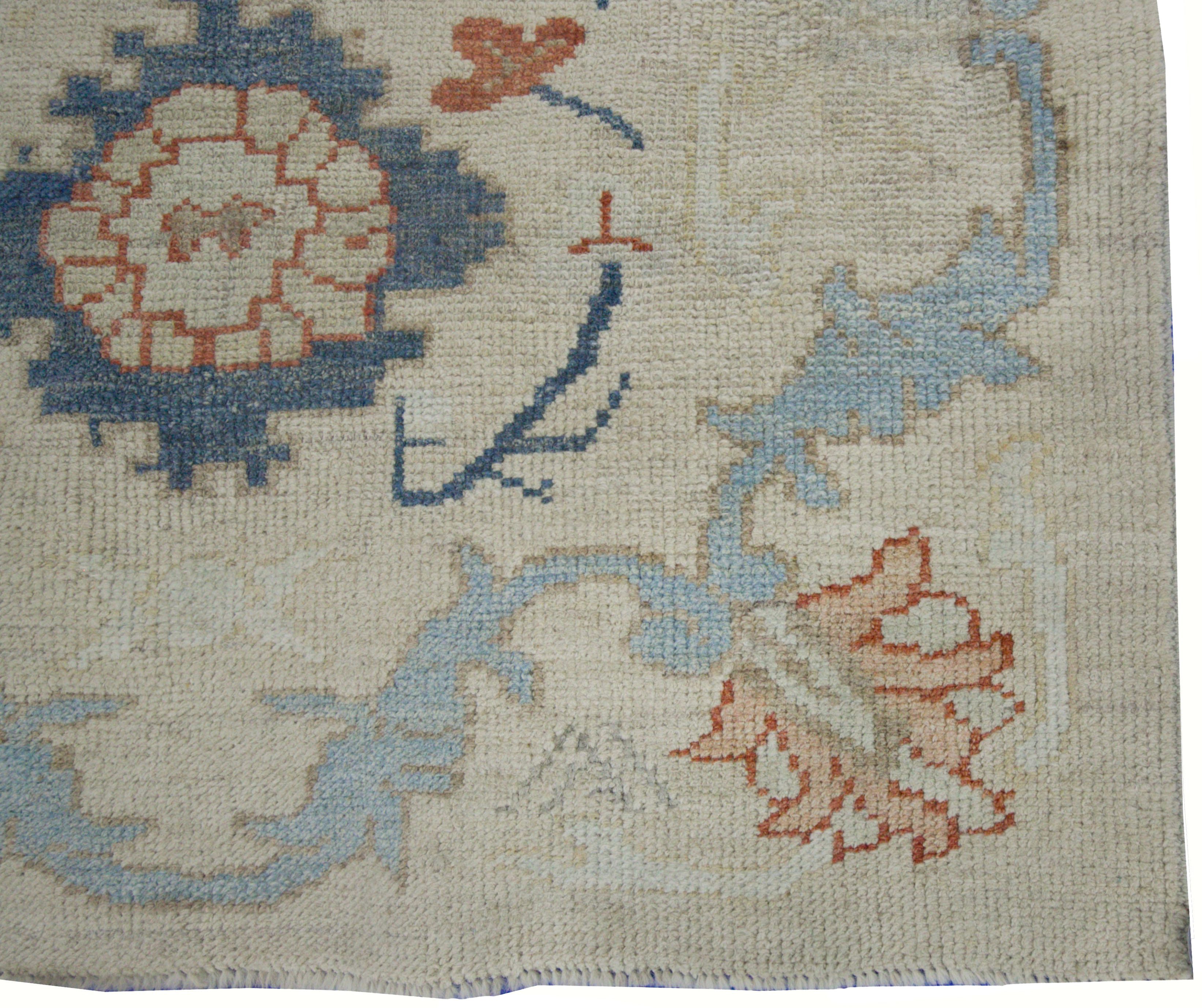 Thumbnail 8 for Turkey Oushak Tribal Rug 88360