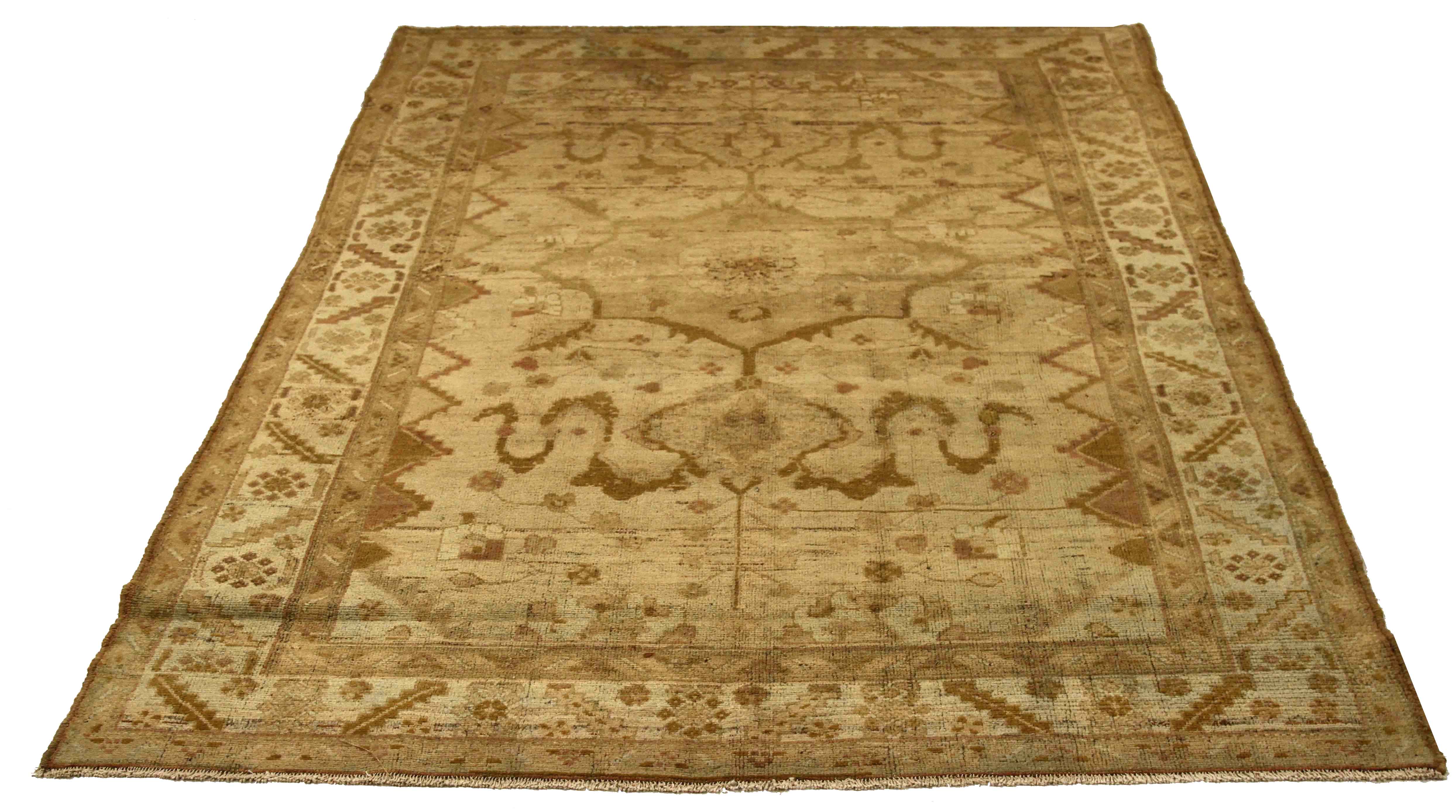 Thumbnail 7 for Antique Persian Malayer Transitional Rug 16059