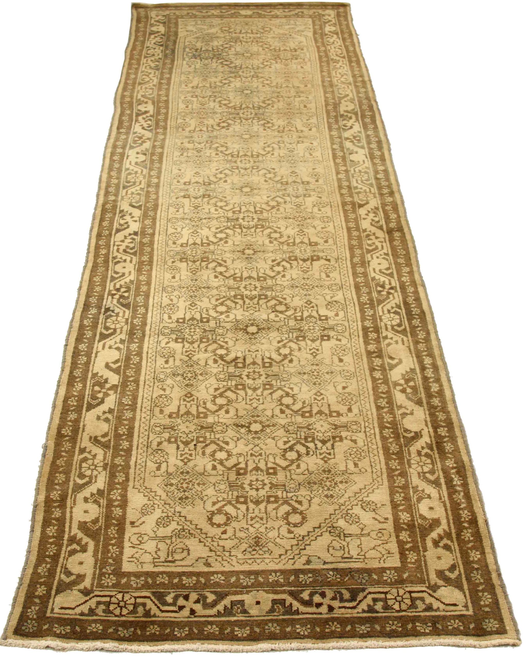 Thumbnail 3 for Antique Persian Malayer Traditional Rug 74055