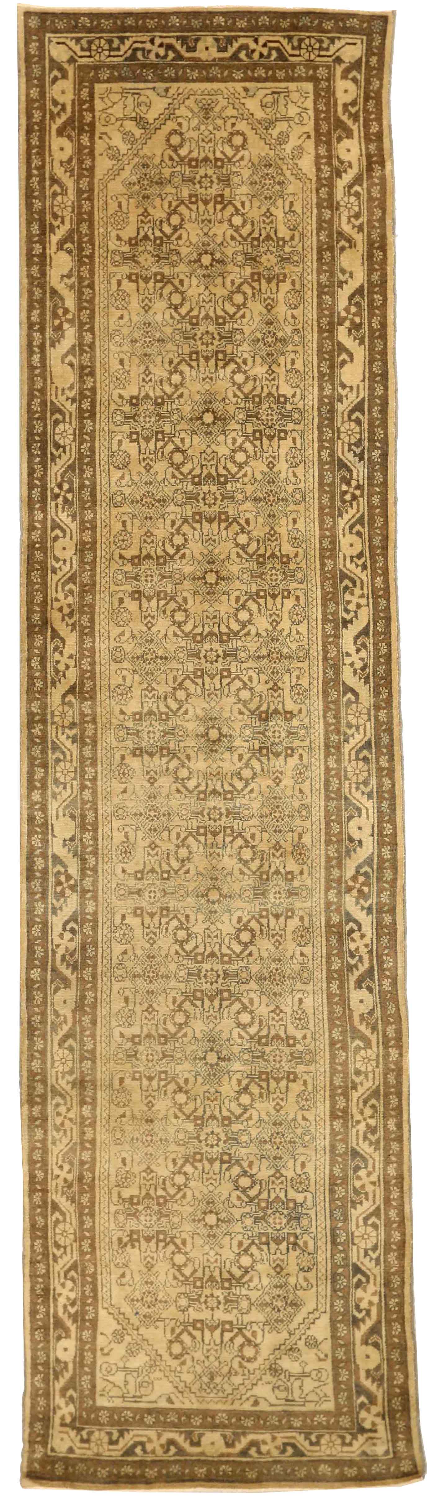 Thumbnail 4 for Antique Persian Malayer Traditional Rug 74055
