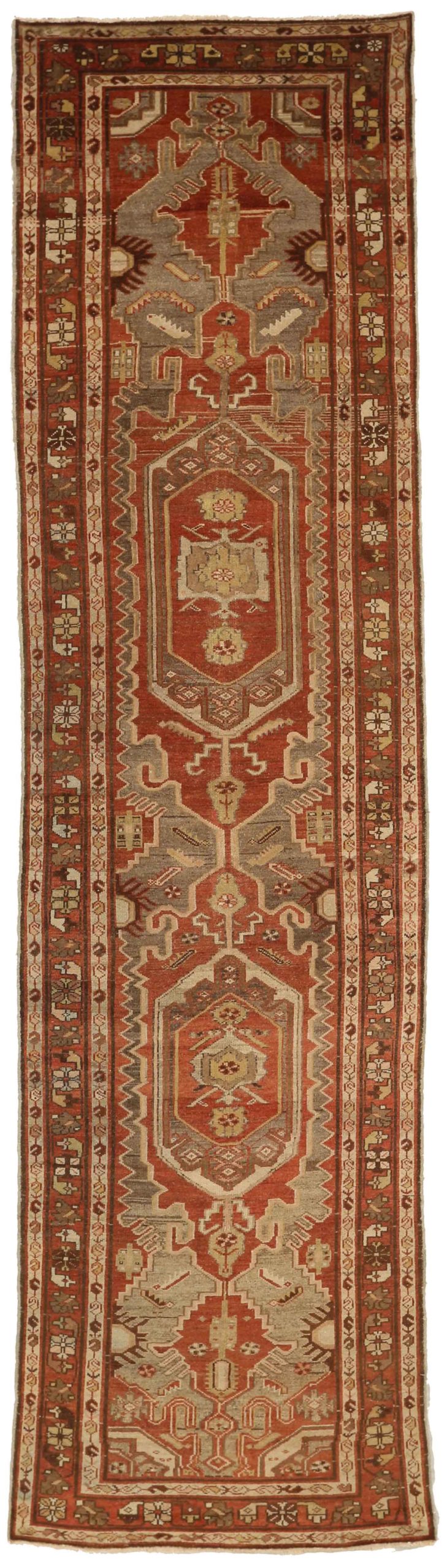 Thumbnail 13 for Antique Persian Malayer Transitional Rug 16069