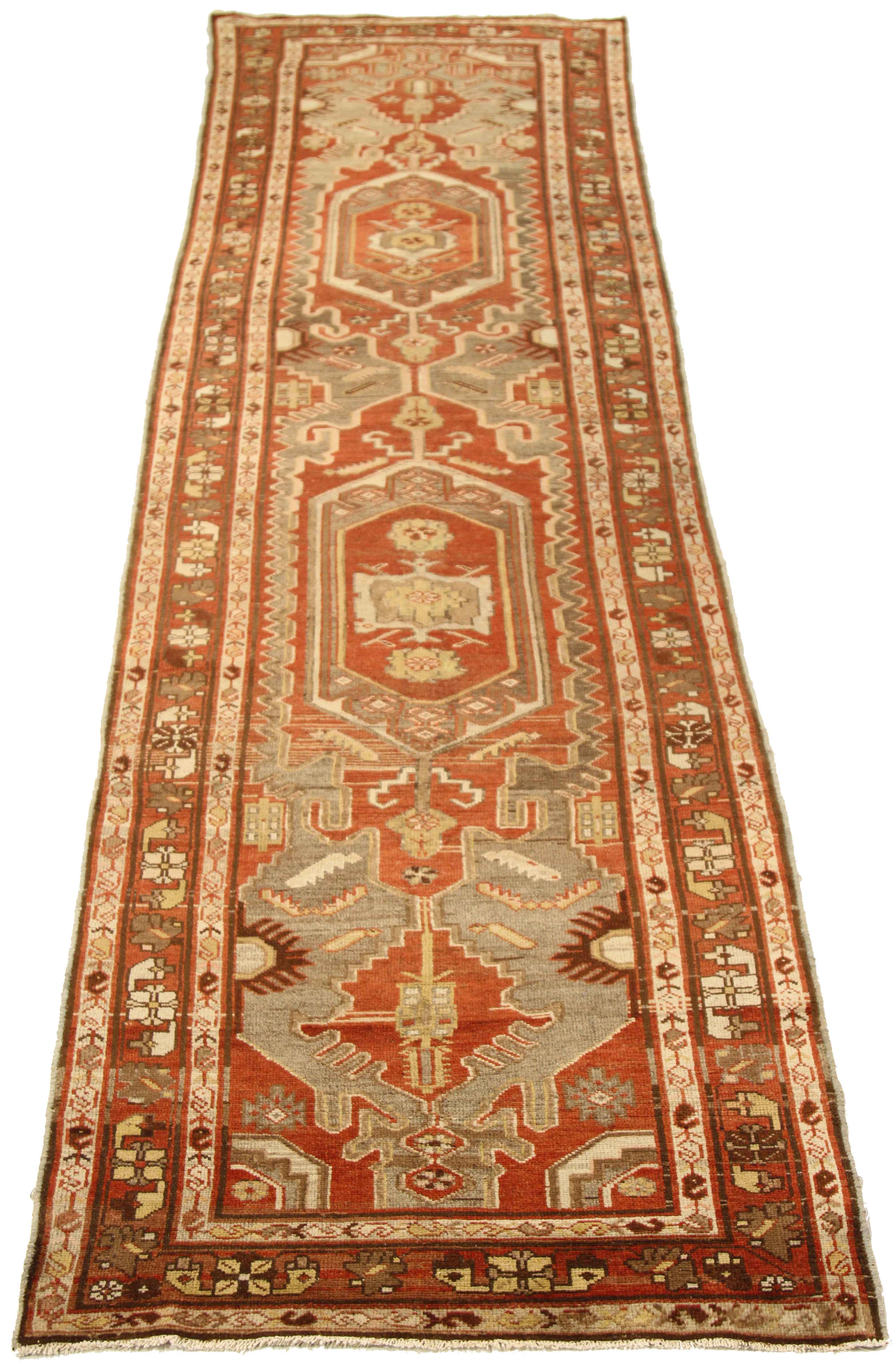 Thumbnail 7 for Antique Persian Malayer Transitional Rug 16069