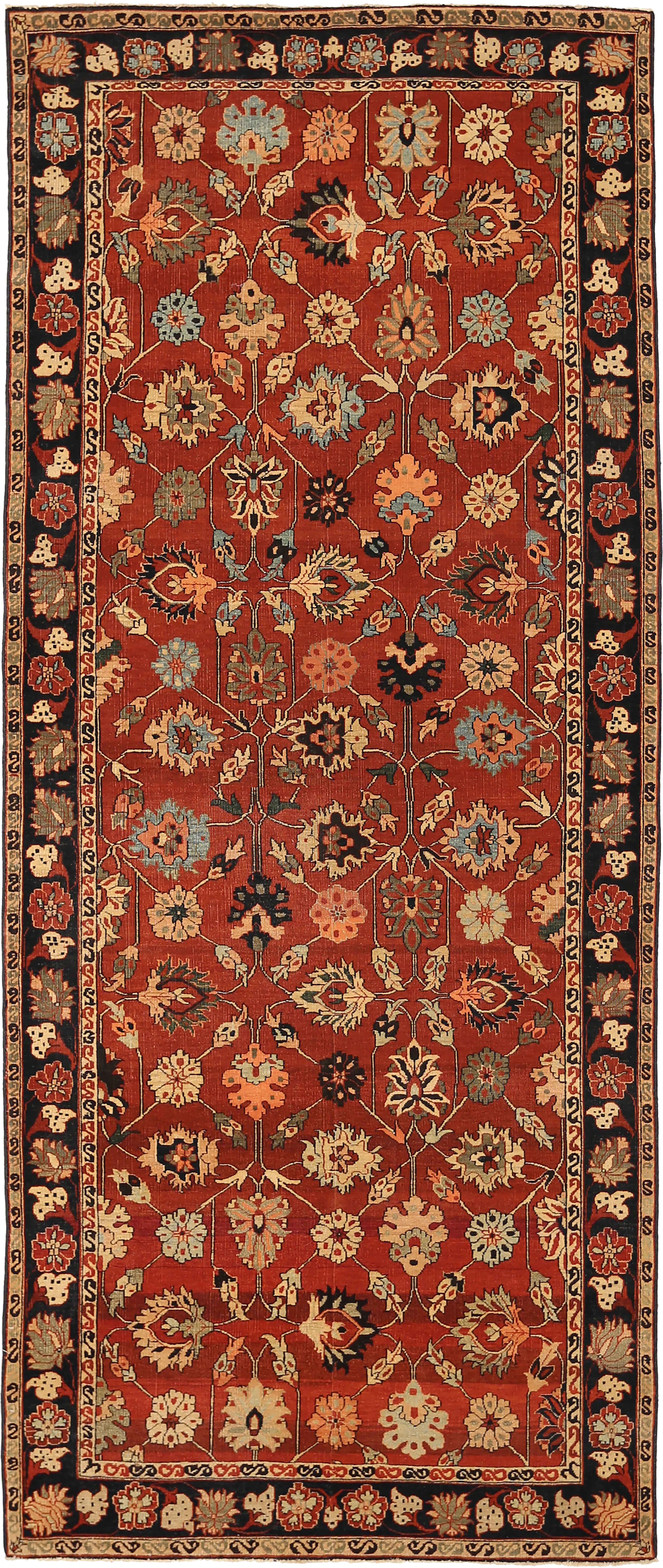 Thumbnail 3 for Antique Turkey Tabriz Traditional Rug 67090