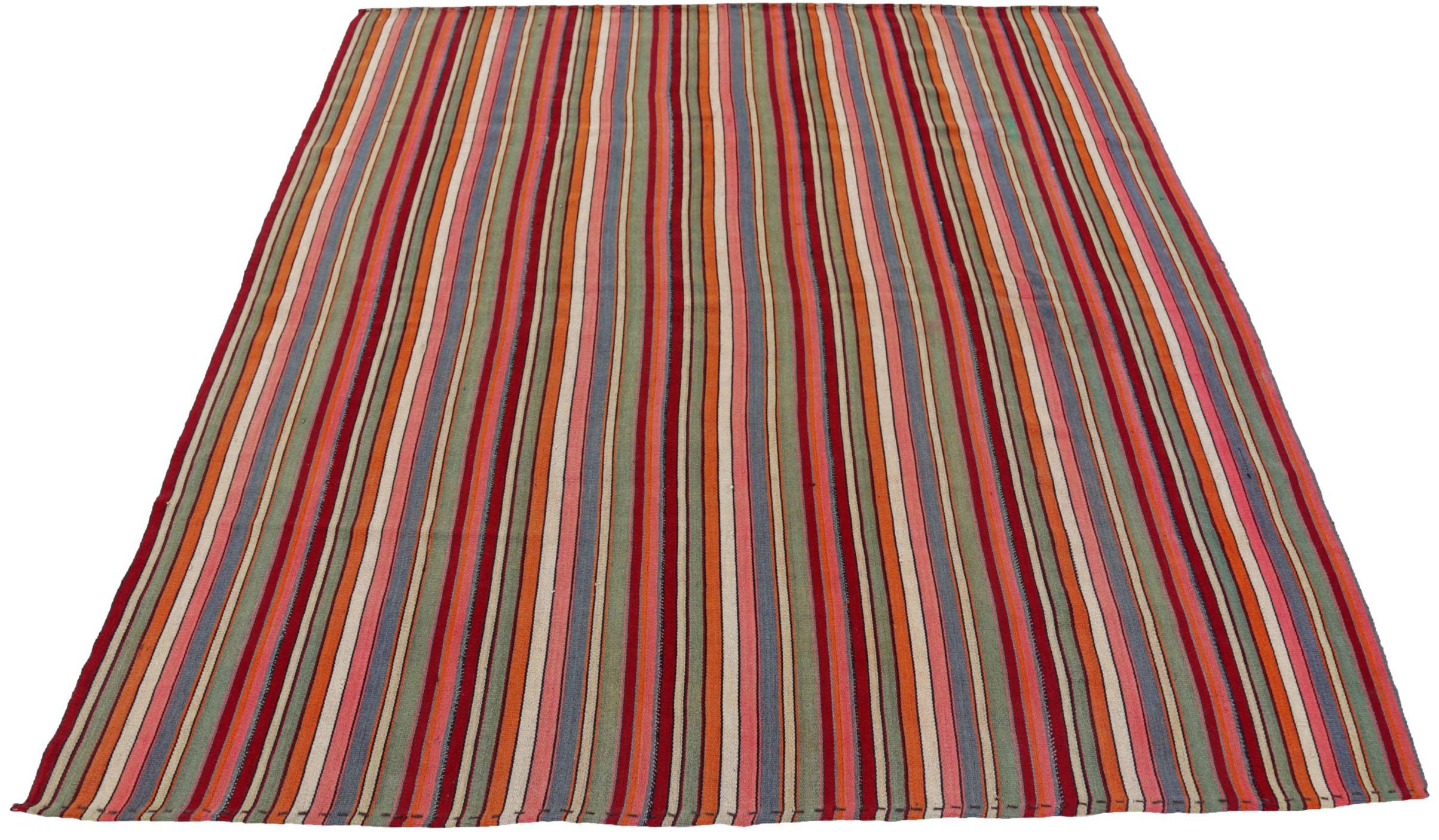 Thumbnail 10 for Antique Persian Transitional Rug 91381