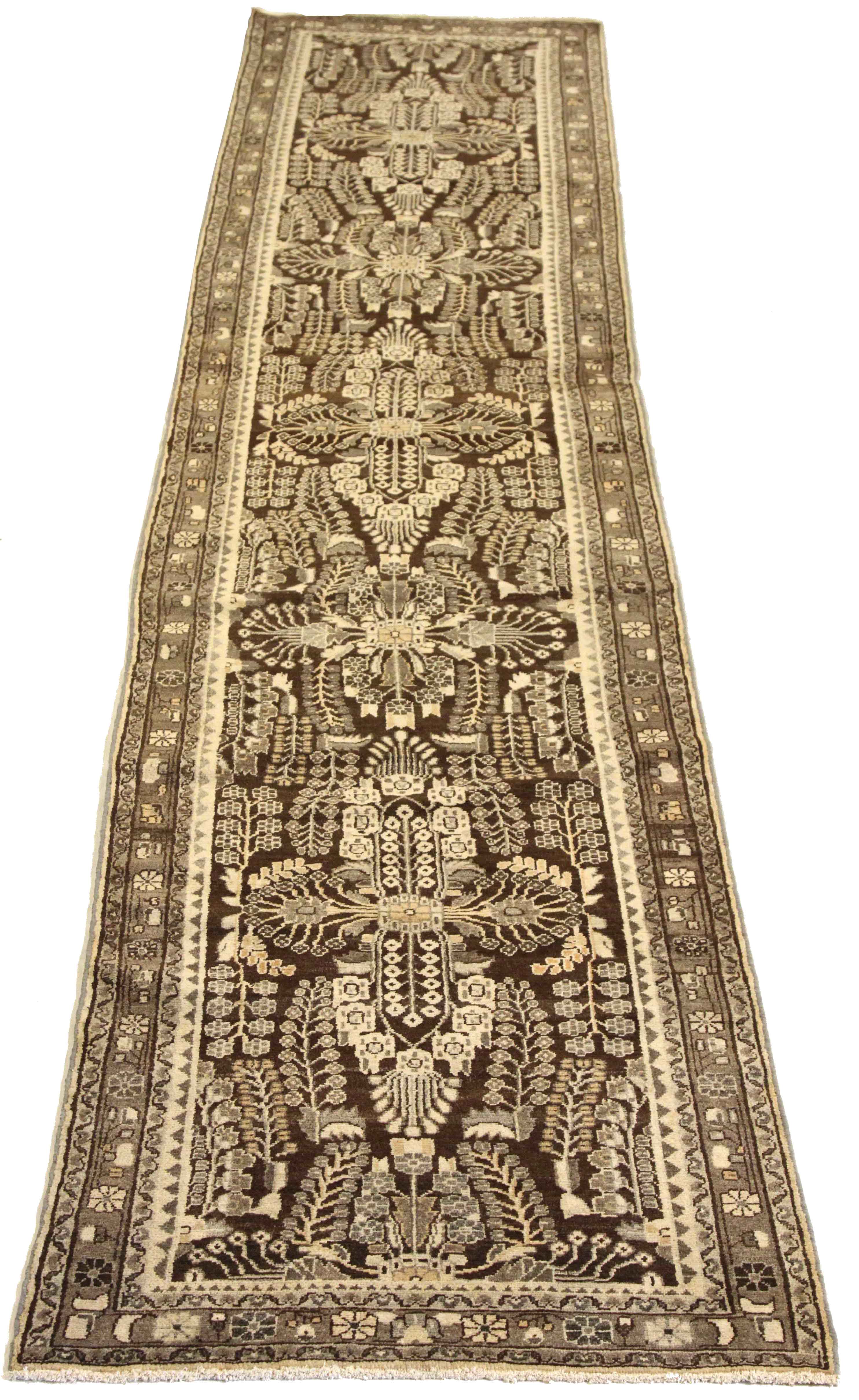 Thumbnail 2 for Antique Persian Dargezin Traditional Rug 74057