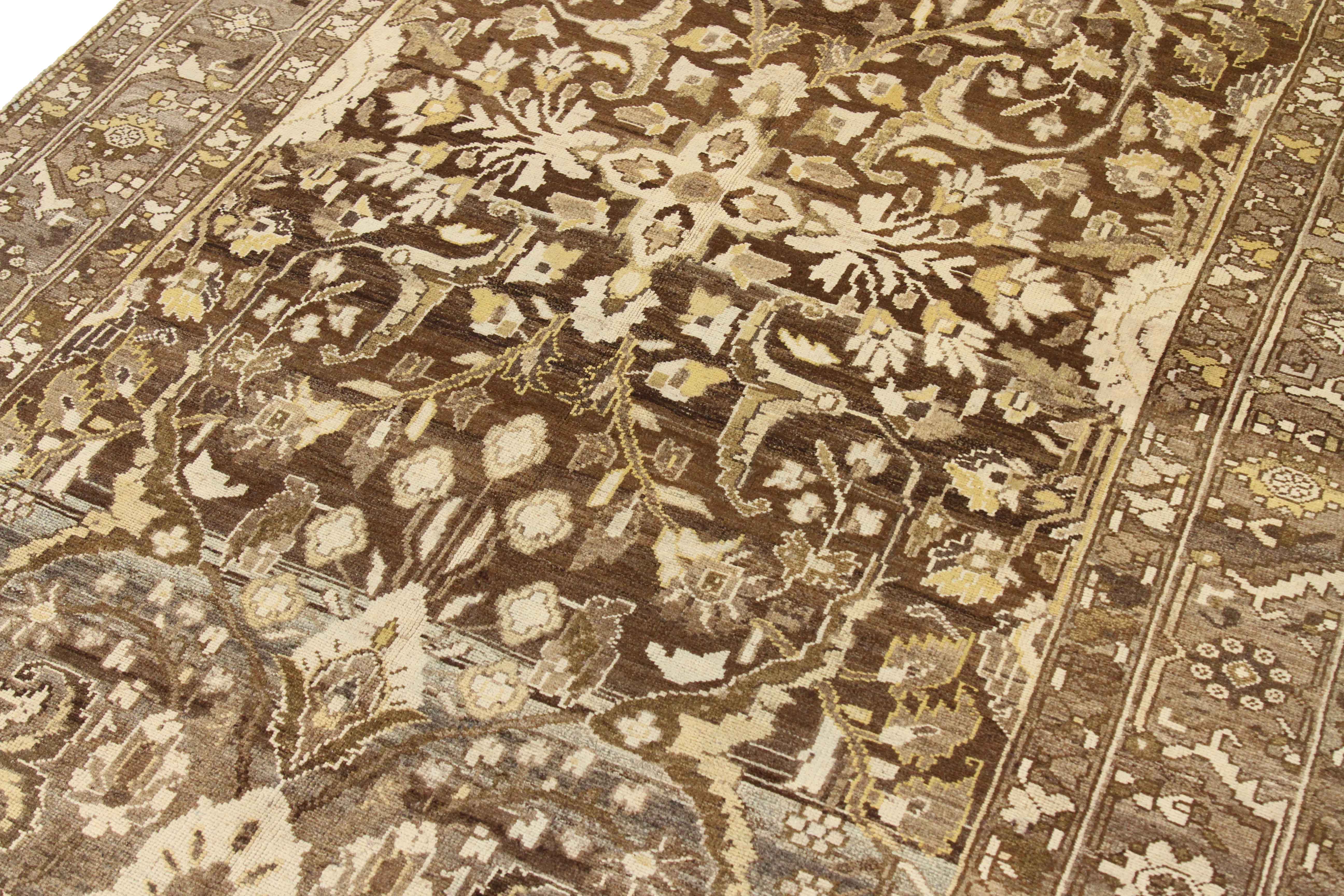 Thumbnail 2 for Antique Persian Bakhtiar Transitional Rug 16104