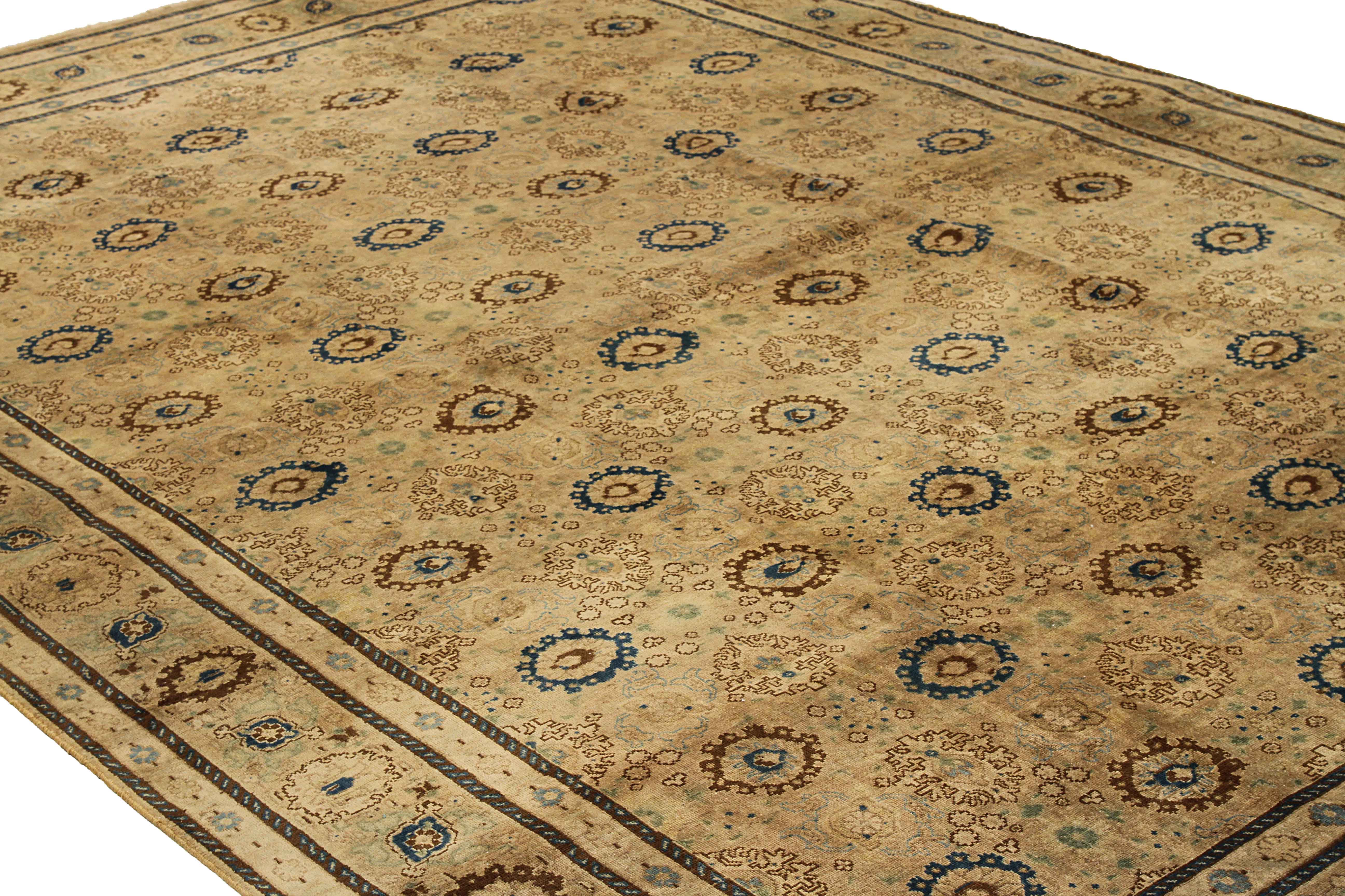 Thumbnail 2 for Antique Persian Tabriz Transitional Rug 16153