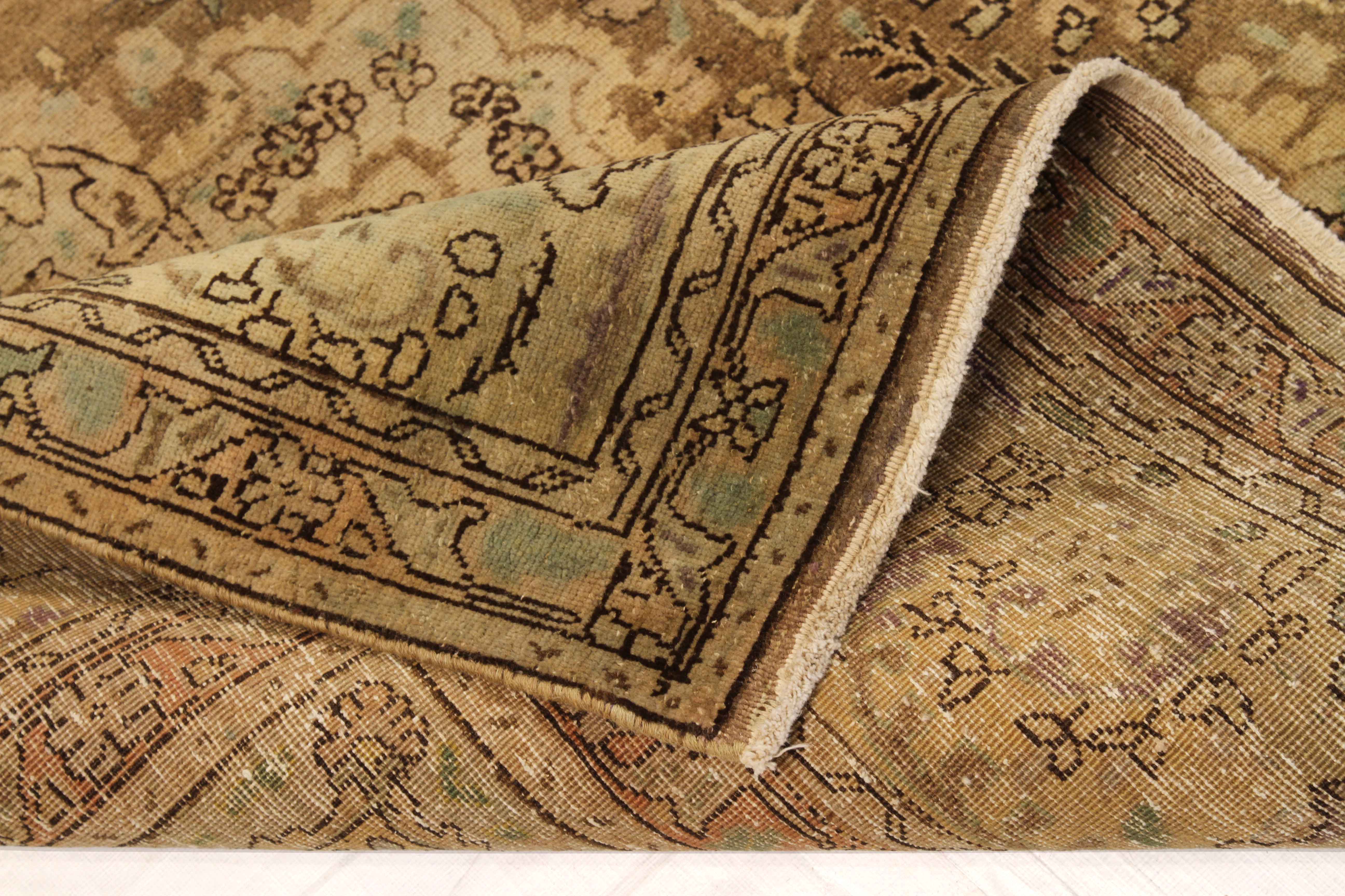 Thumbnail 7 for Antique Persian Tabriz Transitional Rug 16155