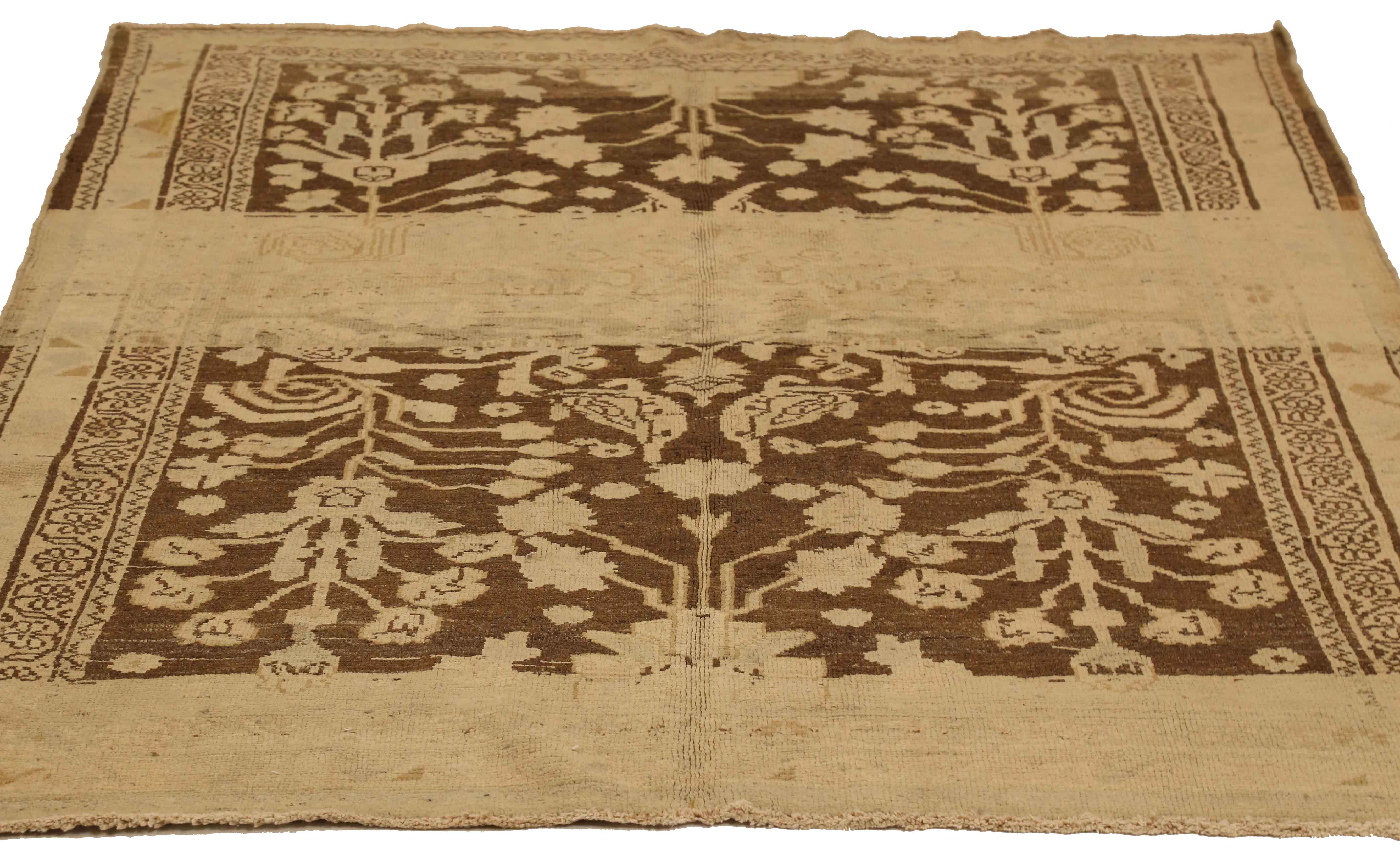 Thumbnail 4 for Antique Persian Malayer Transitional Rug 16162