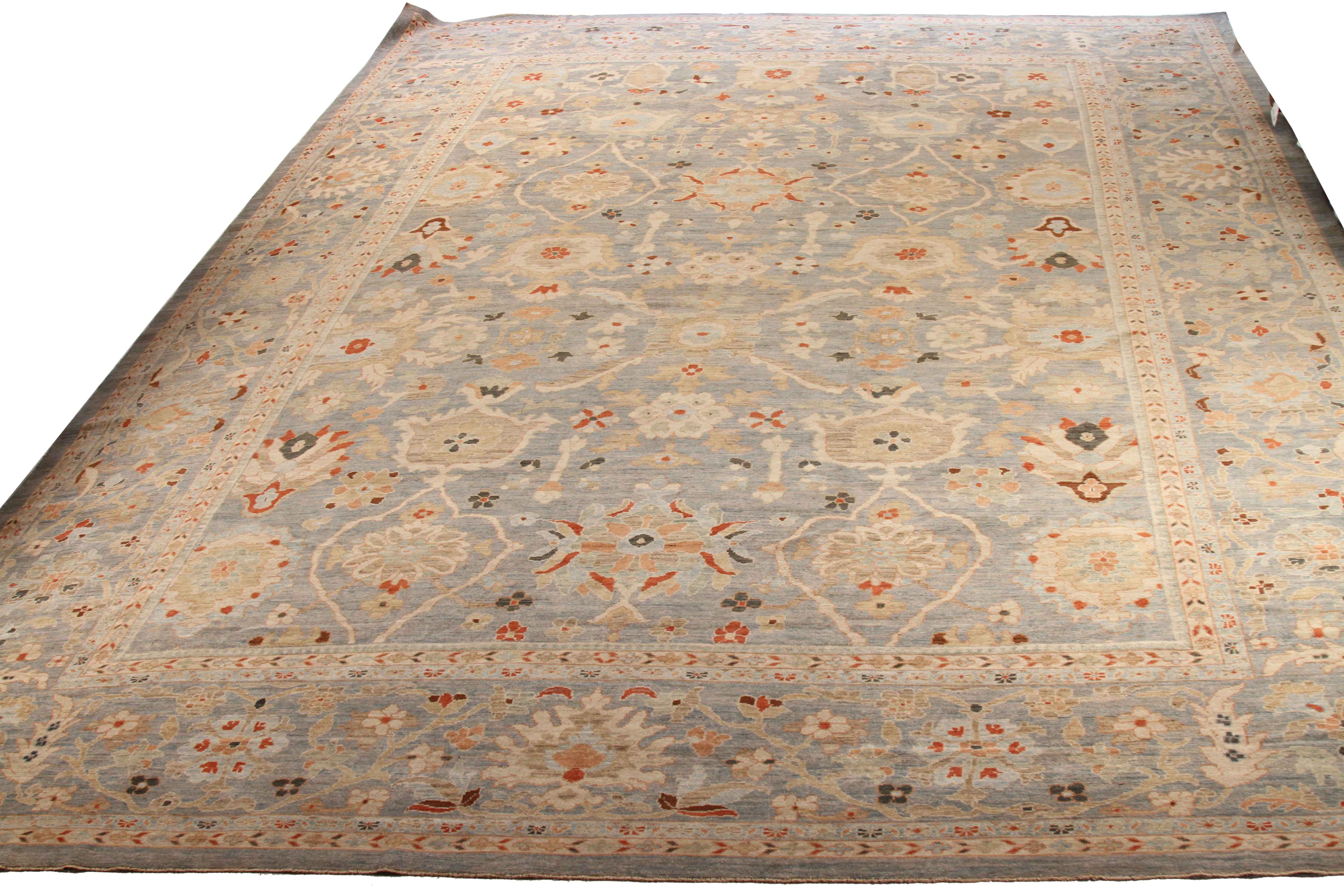 Thumbnail 7 for Persian Sultanabad Transitional Rug 69310