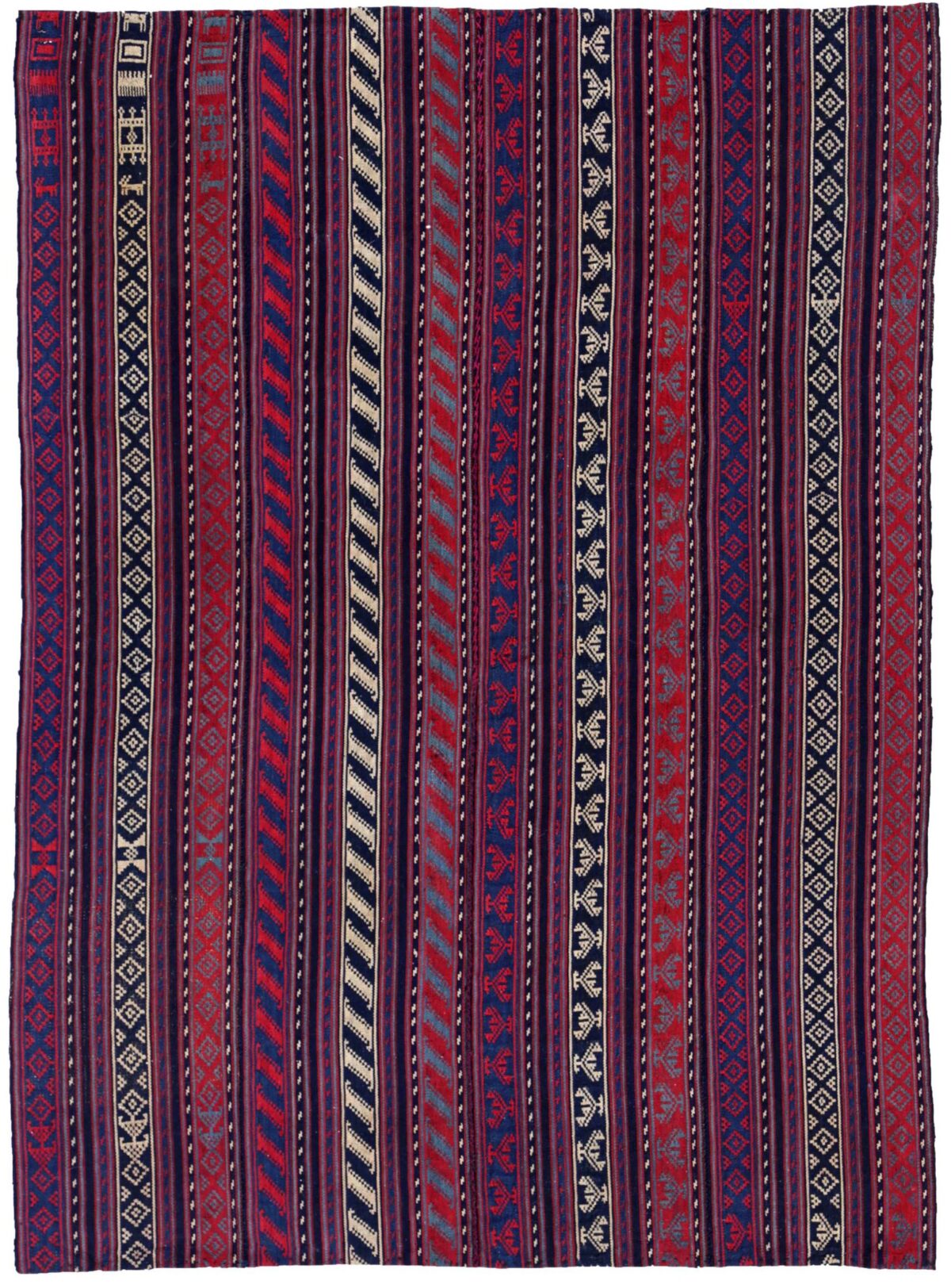 Thumbnail 10 for Antique Persian Transitional Rug 91343