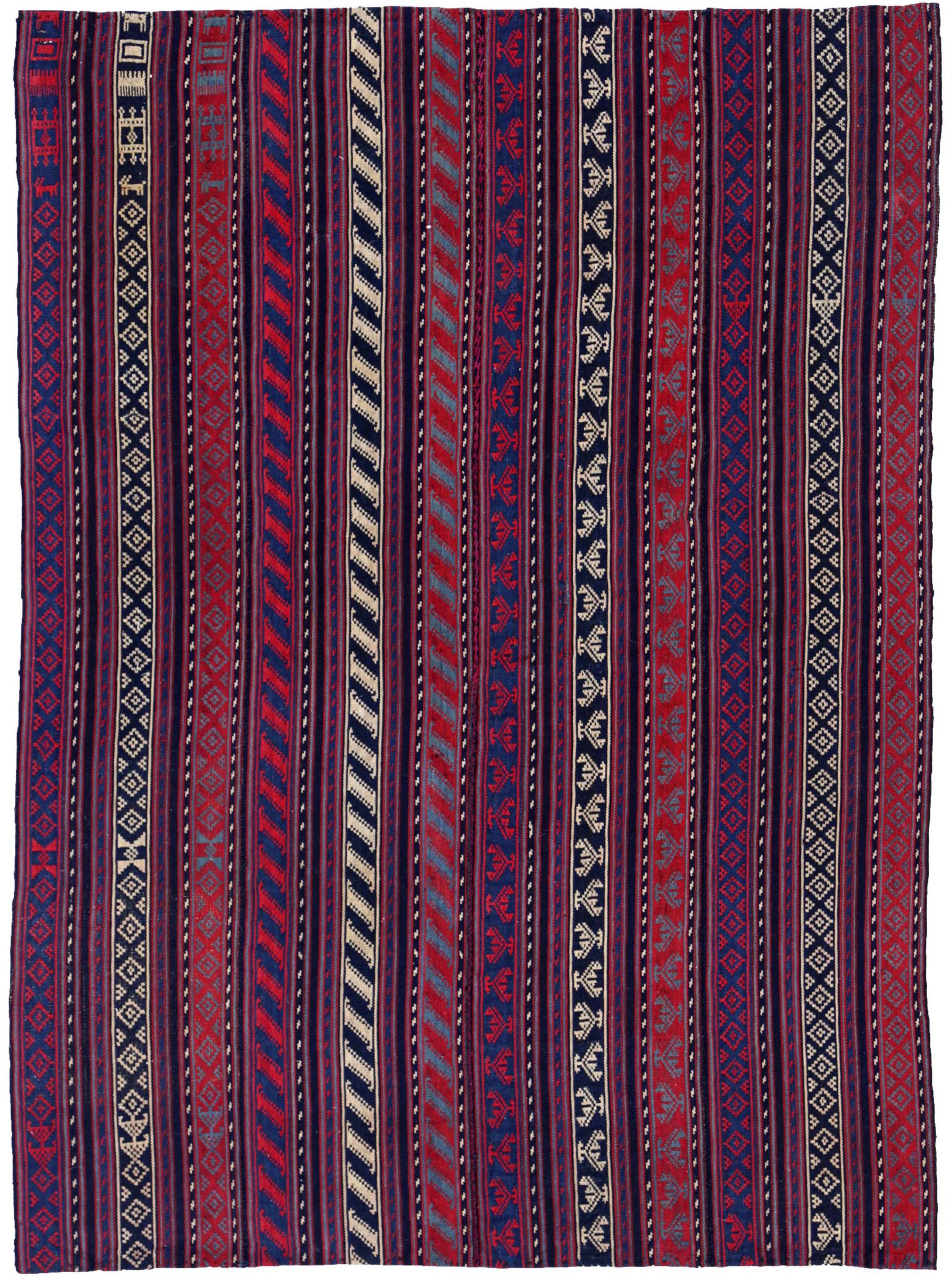 Thumbnail 5 for Antique Persian Transitional Rug 91343