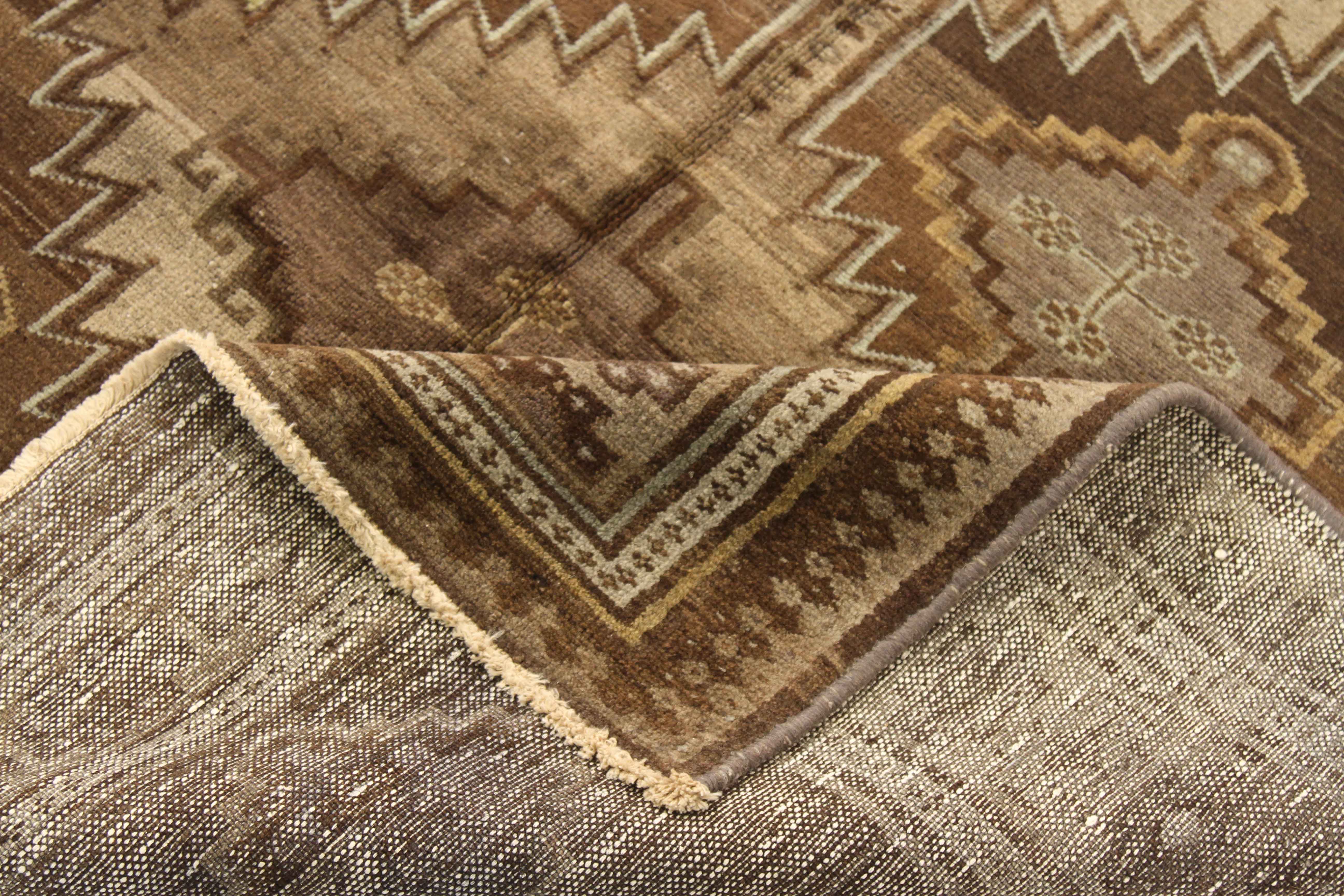 Thumbnail 2 for Antique Persian Varamin Traditional Rug 74131