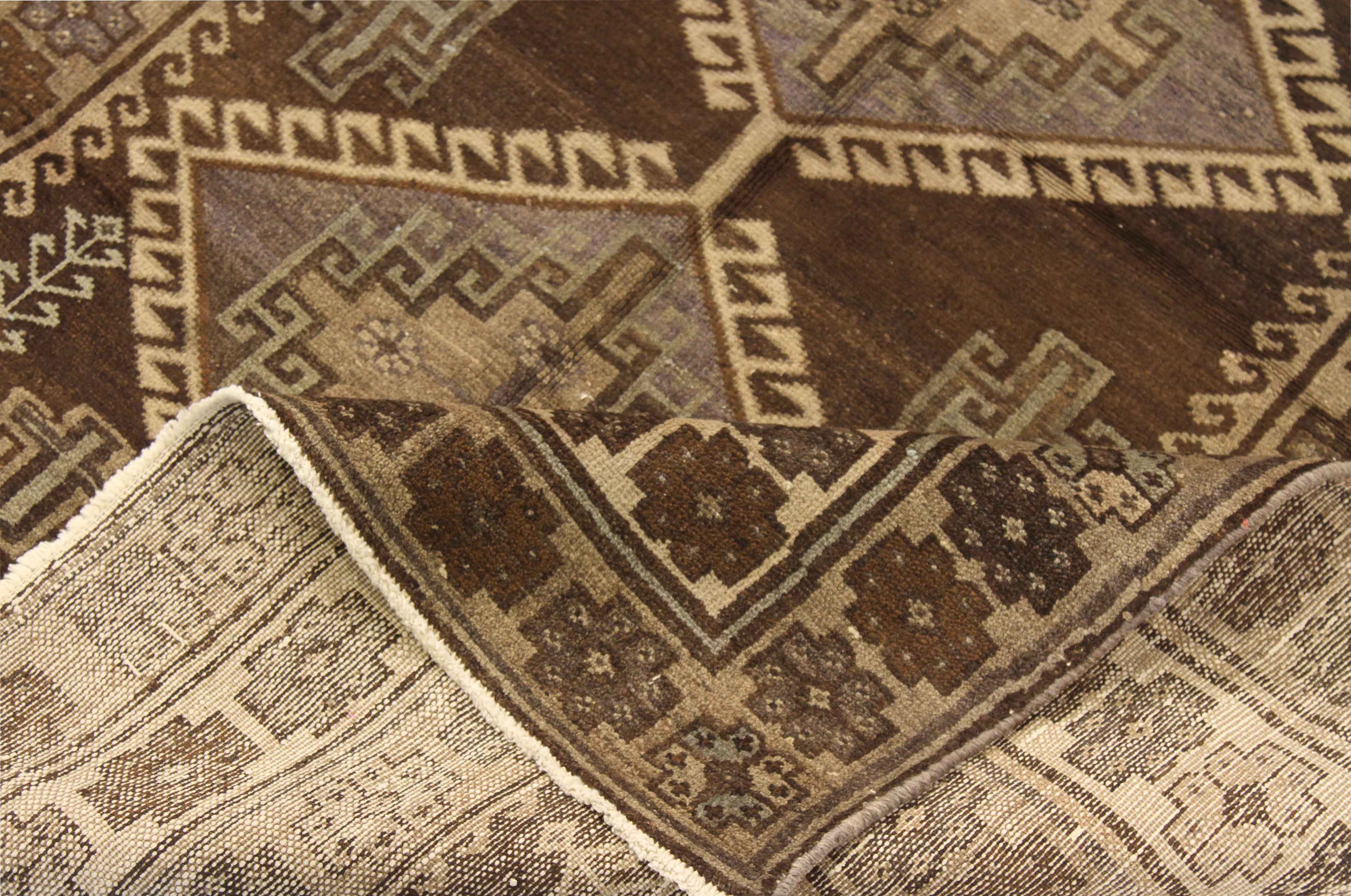 Thumbnail 2 for Antique Persian Varamin Traditional Rug 74135