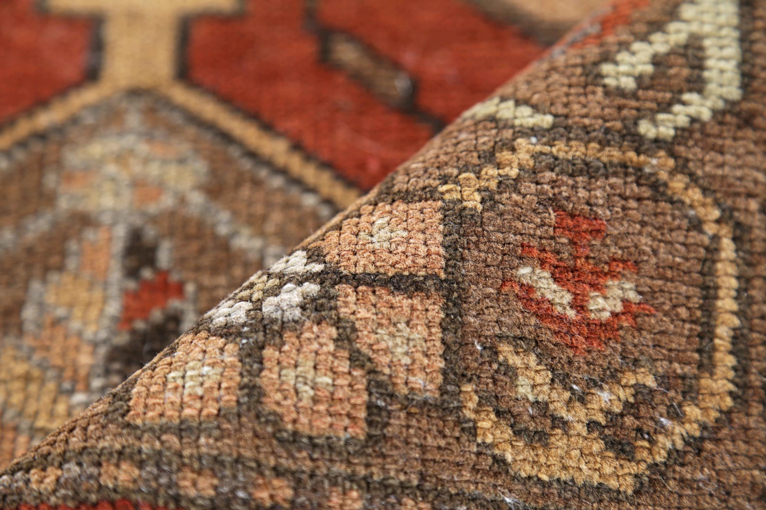 Thumbnail 8 for Antique Persian Bakhtiar Traditional Rug 91294