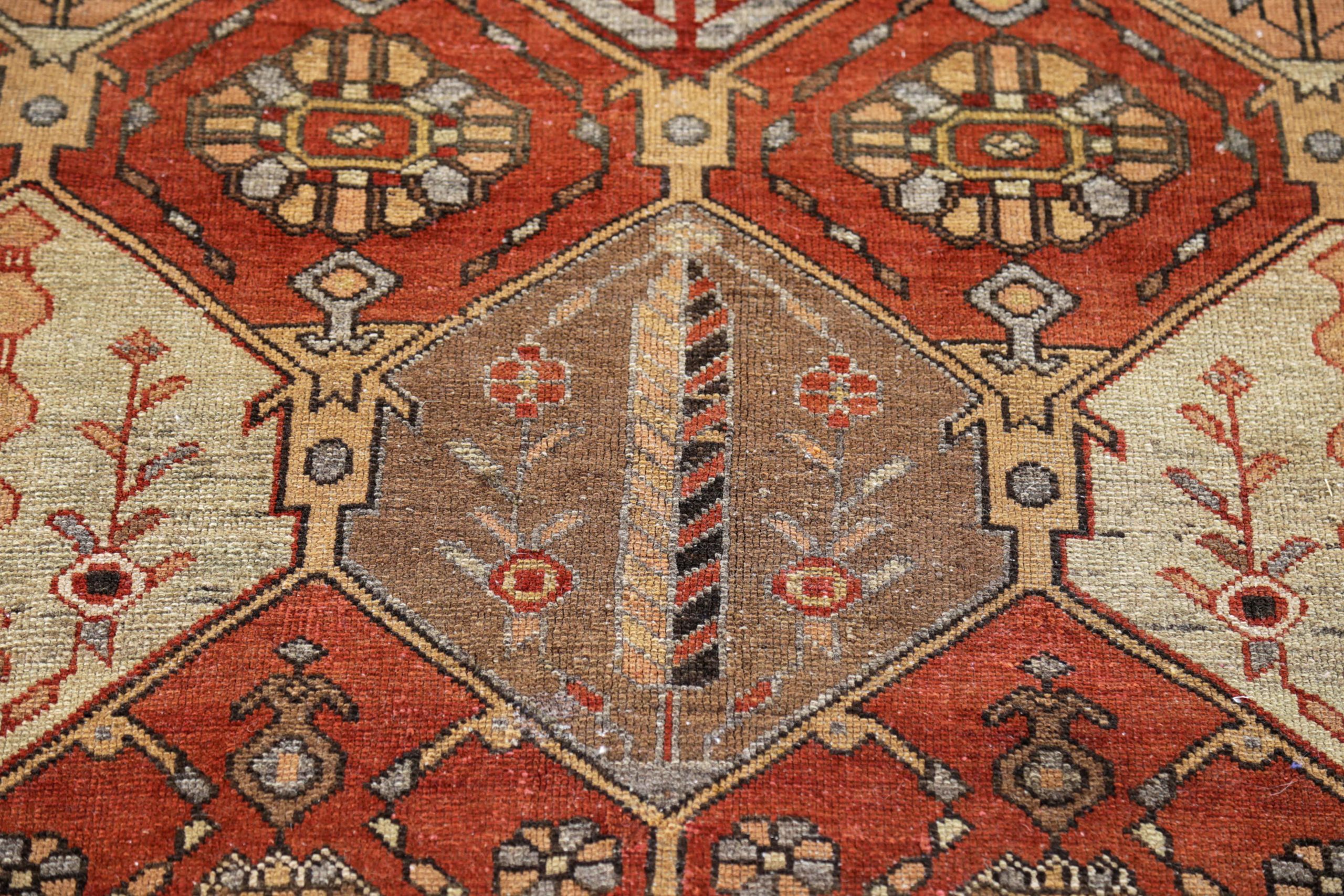 Thumbnail 6 for Antique Persian Bakhtiar Traditional Rug 91294