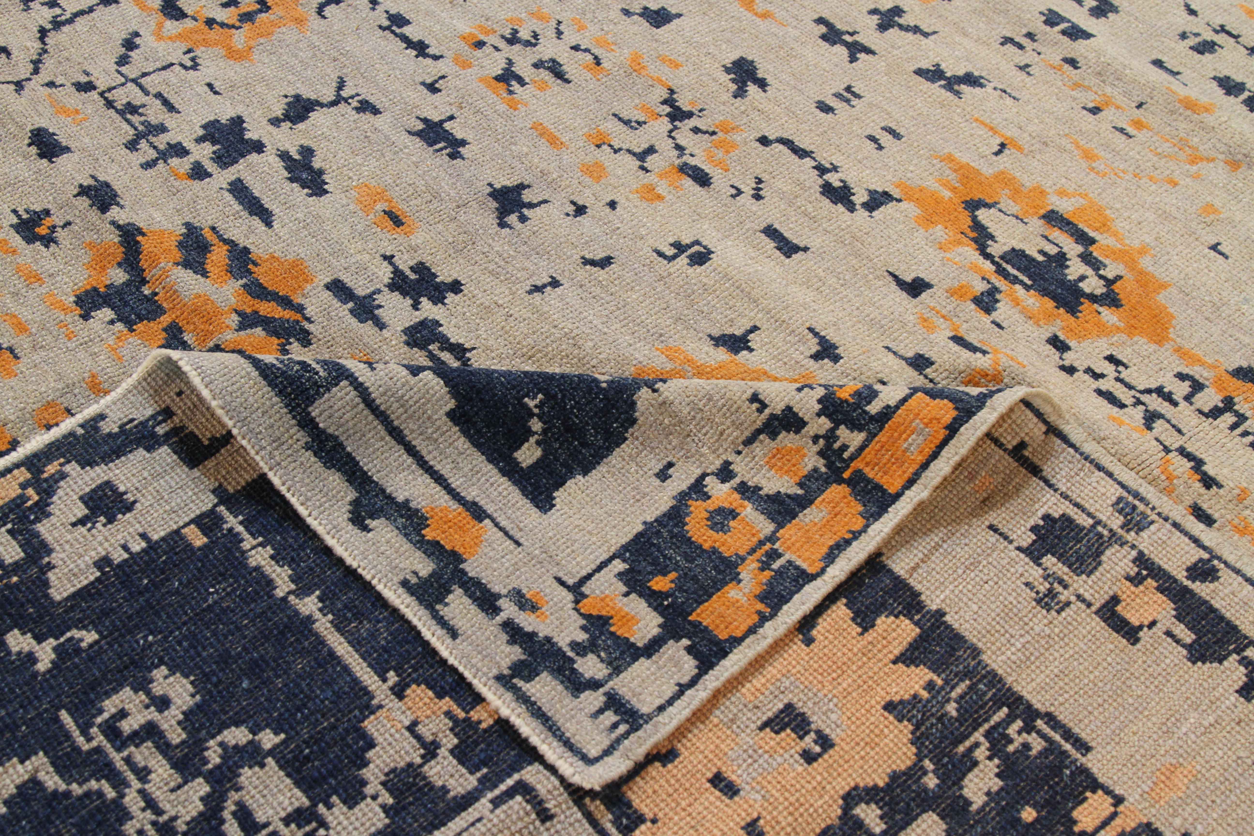 Thumbnail 7 for Persian Oushak Transitional Rug 69443