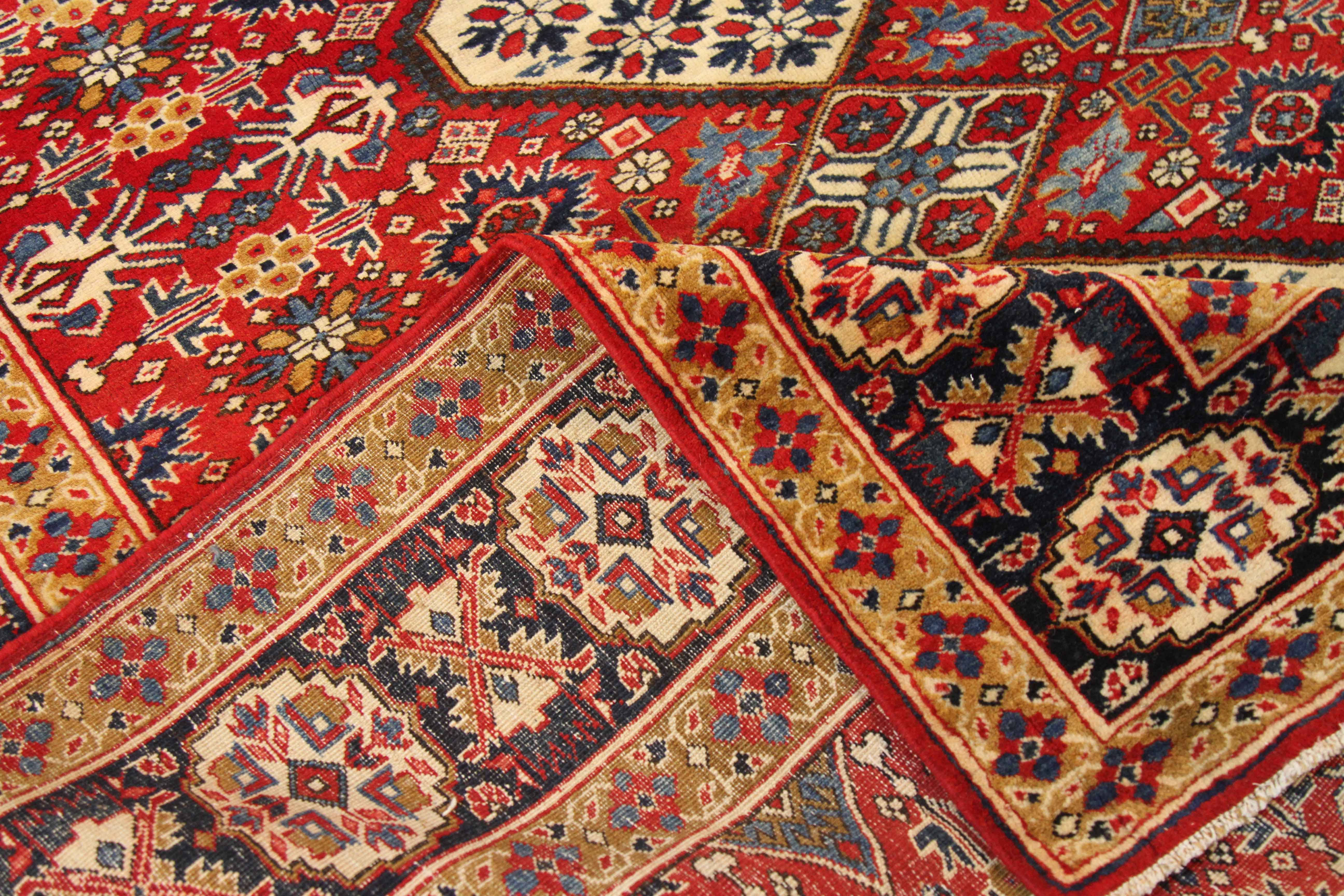 Thumbnail 3 for Antique Persian Ardebil Traditional Rug 69381