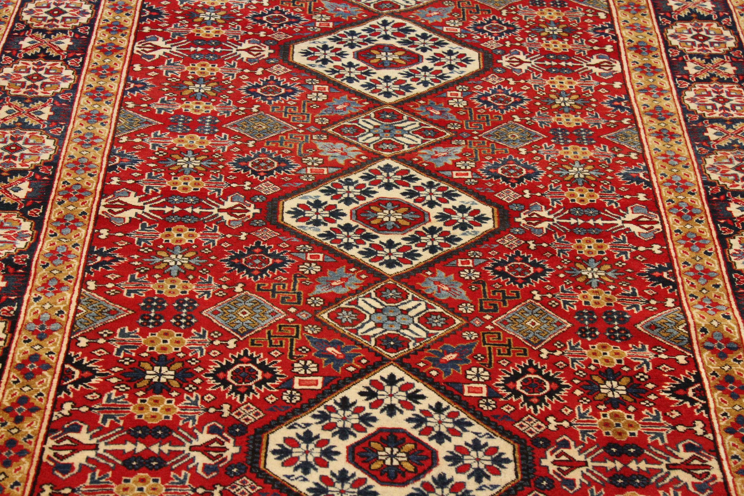 Thumbnail 11 for Antique Persian Ardebil Traditional Rug 69381
