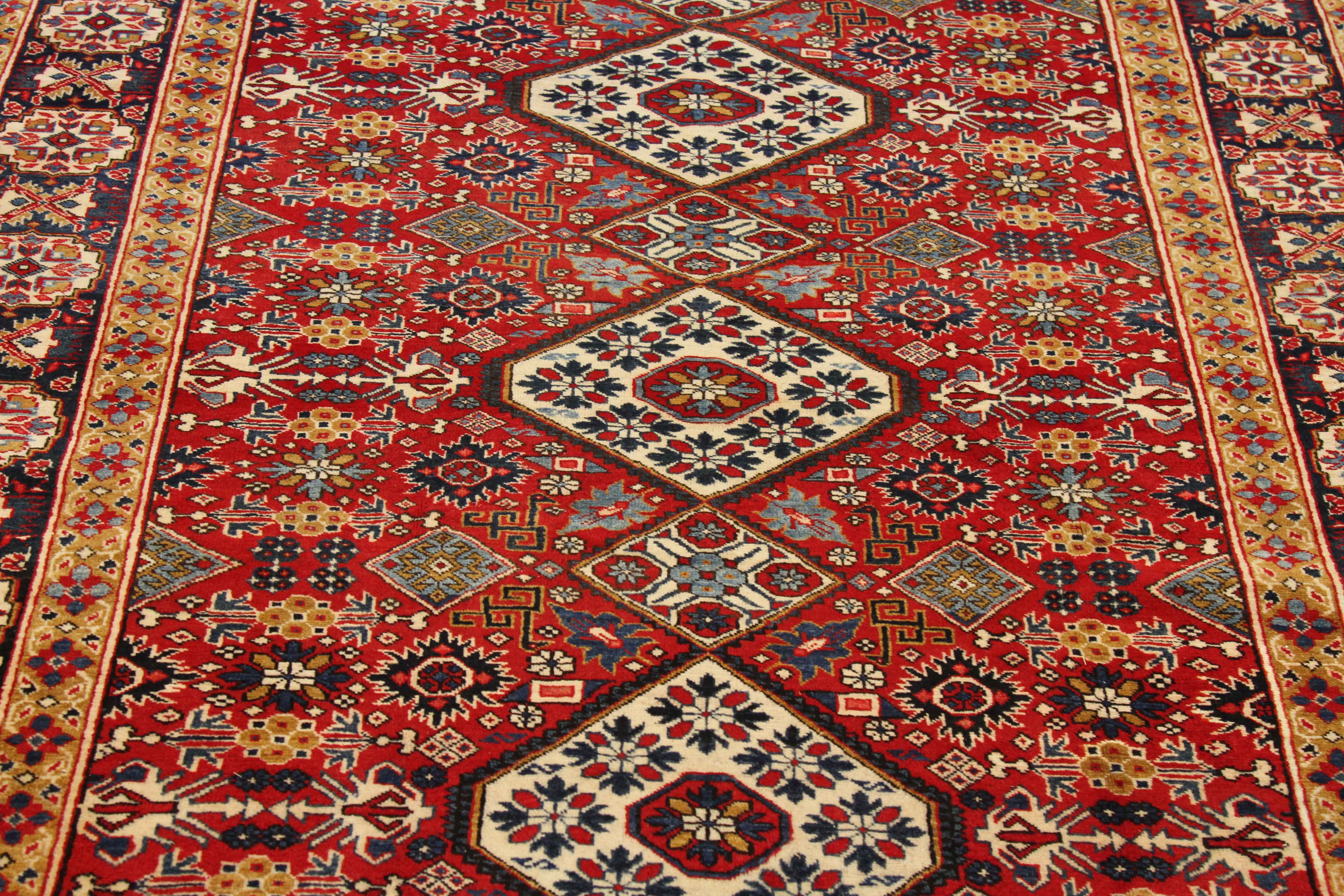 Thumbnail 2 for Antique Persian Ardebil Traditional Rug 69381