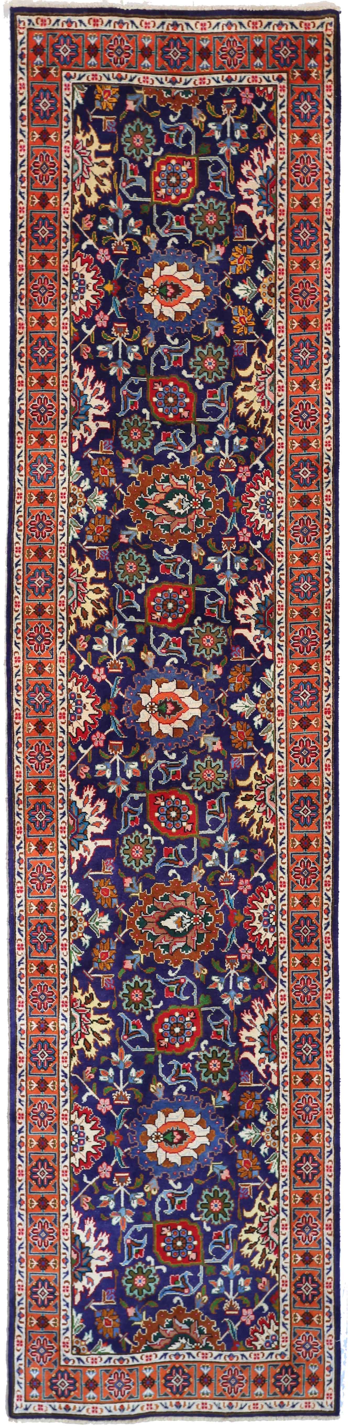 Thumbnail 15 for Antique Persian Tabriz Traditional Rug 69369