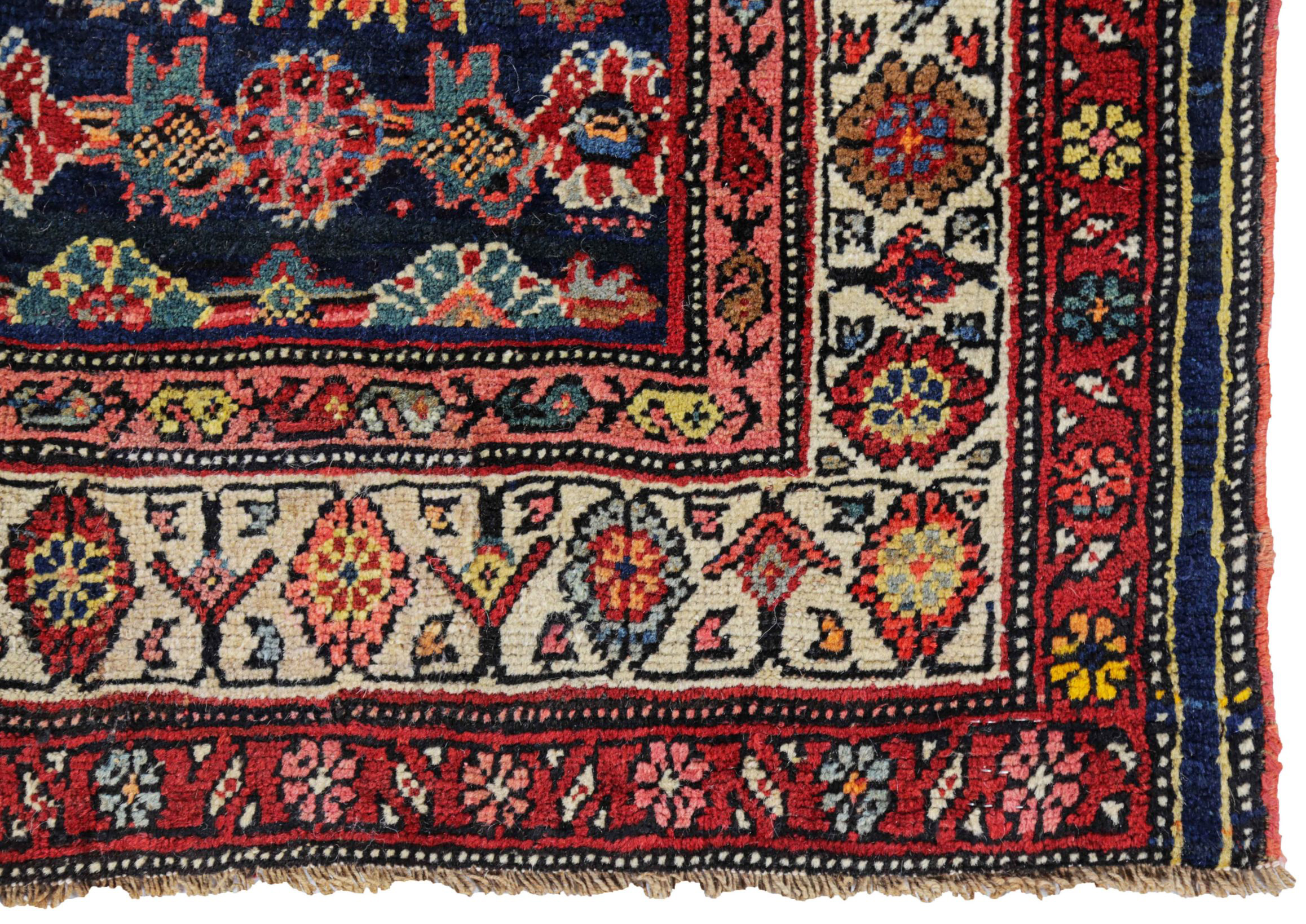 Thumbnail 3 for Antique Persian Bijar Traditional Rug 91281