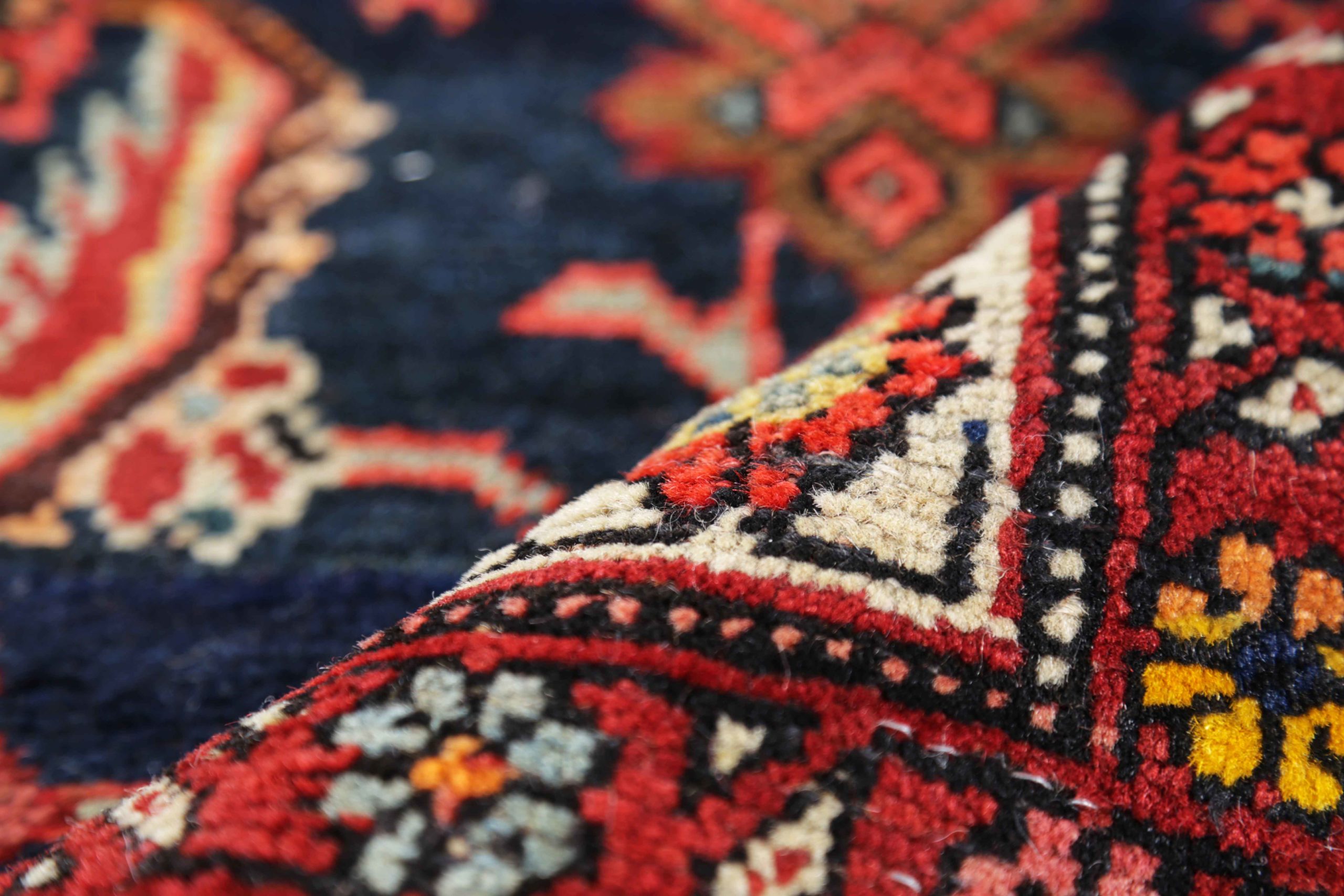 Thumbnail 8 for Antique Persian Bijar Traditional Rug 91281