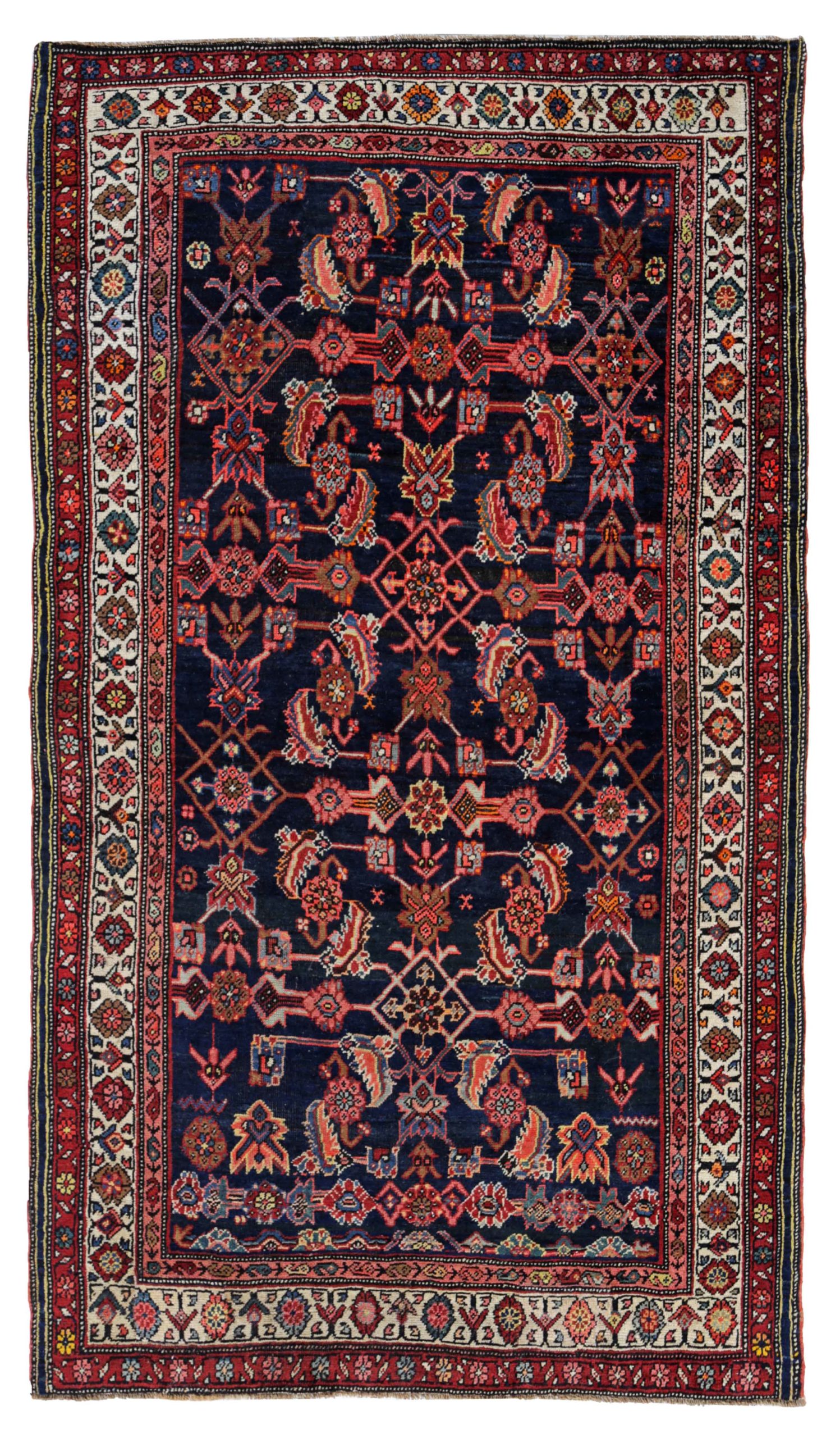 Thumbnail 4 for Antique Persian Bijar Traditional Rug 91281