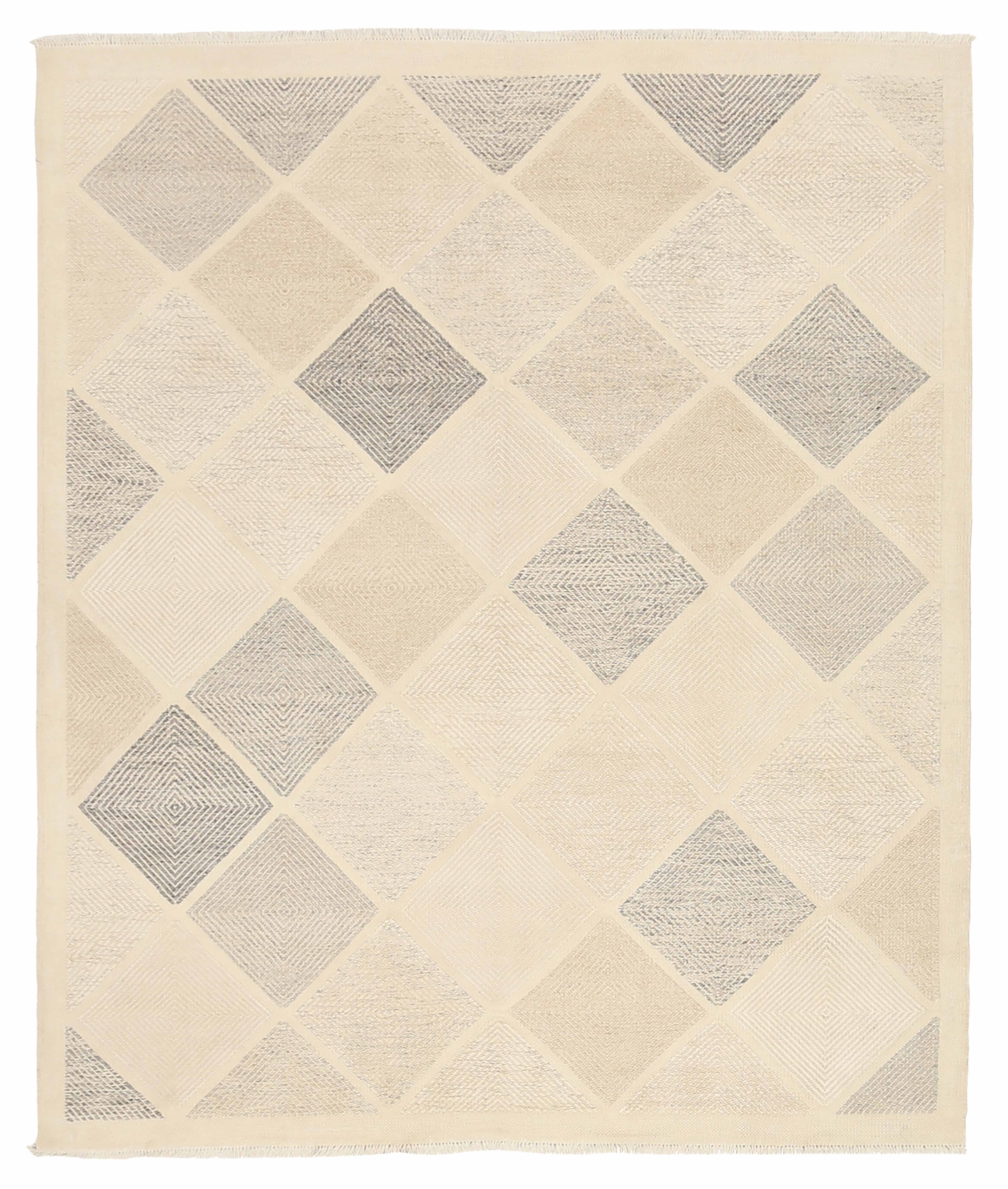 Thumbnail 3 for India Scandinavia Modern / Contemporary Rug 92474