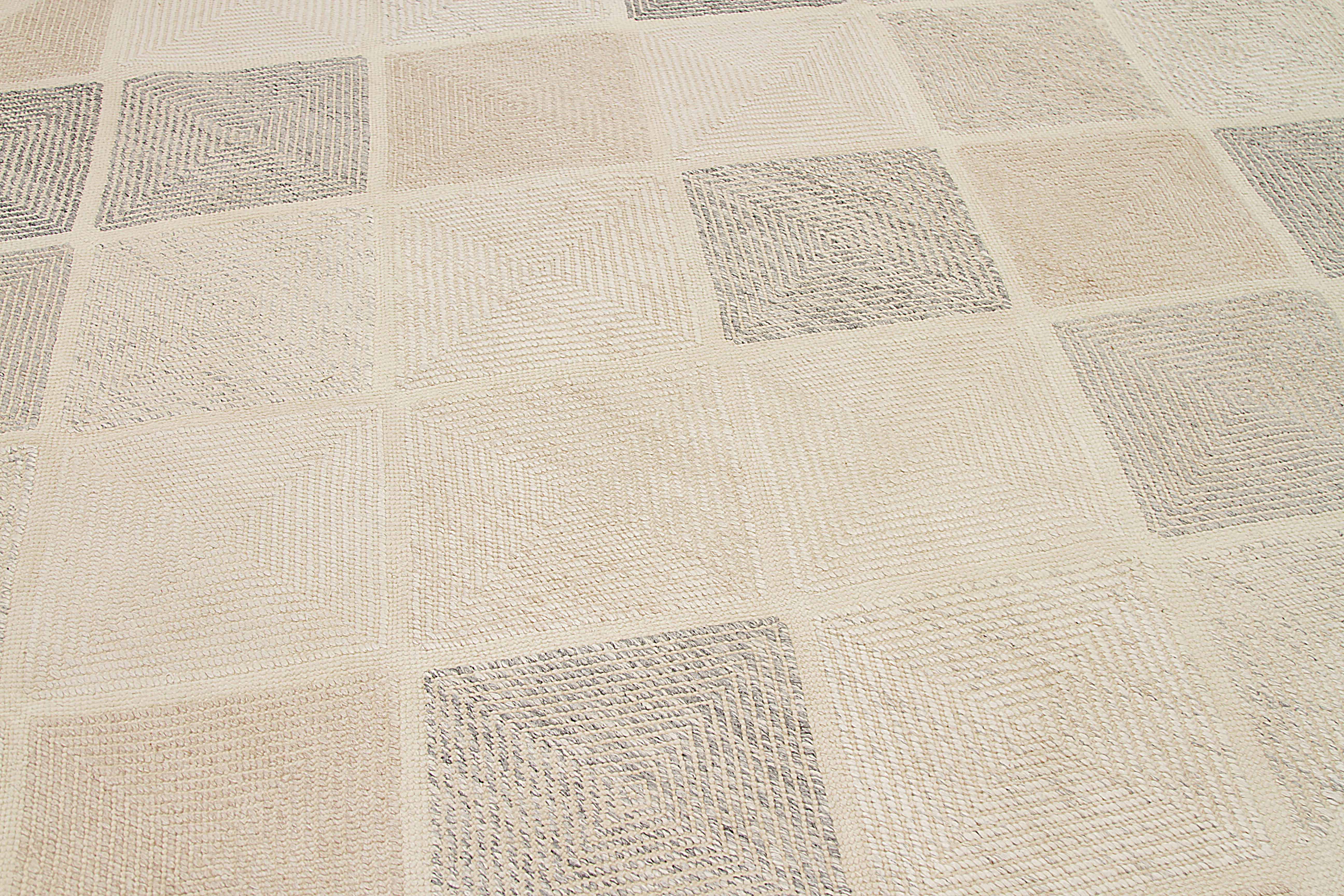 Thumbnail 2 for India Scandinavia Modern / Contemporary Rug 92474