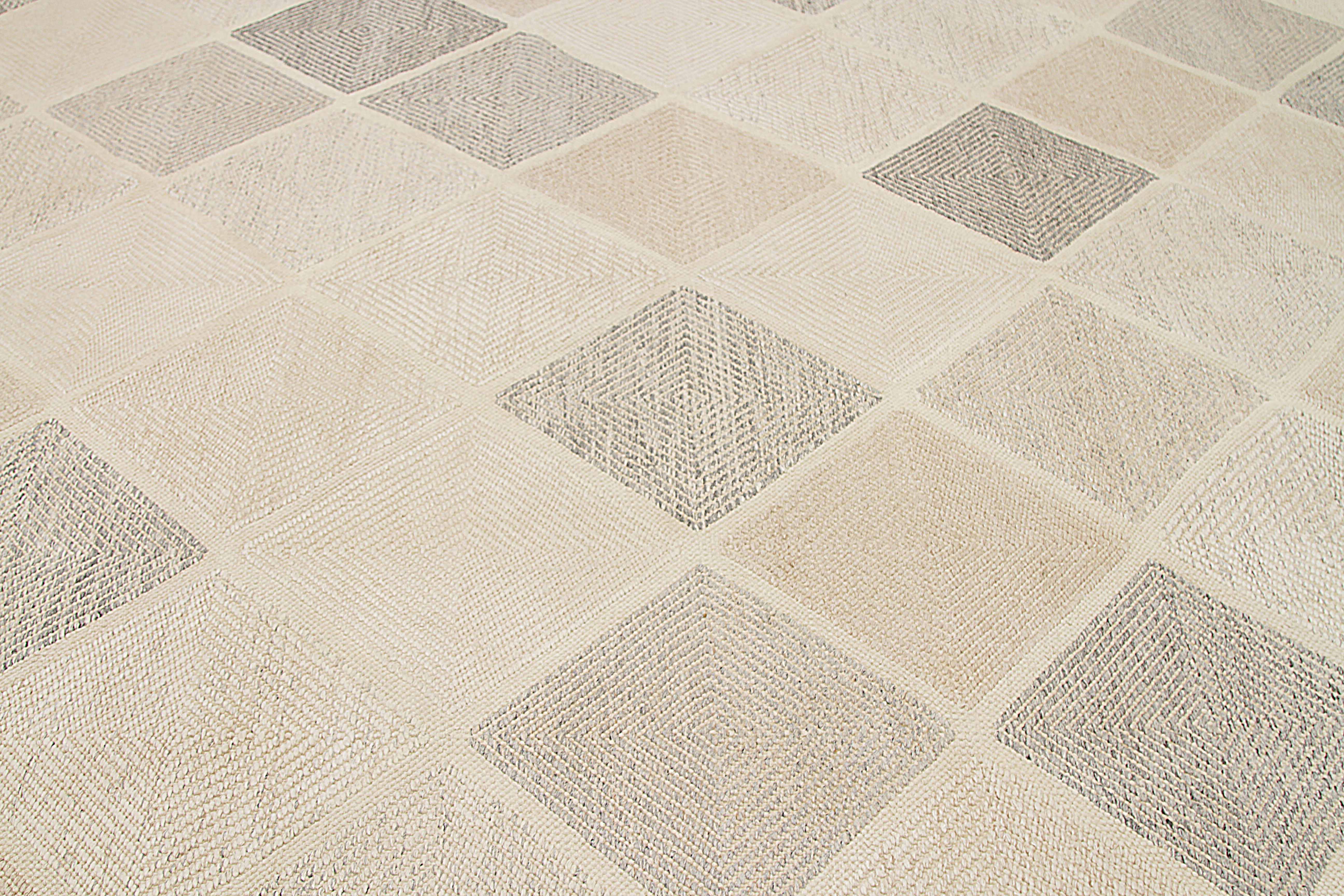 Thumbnail 4 for India Scandinavia Modern / Contemporary Rug 92474