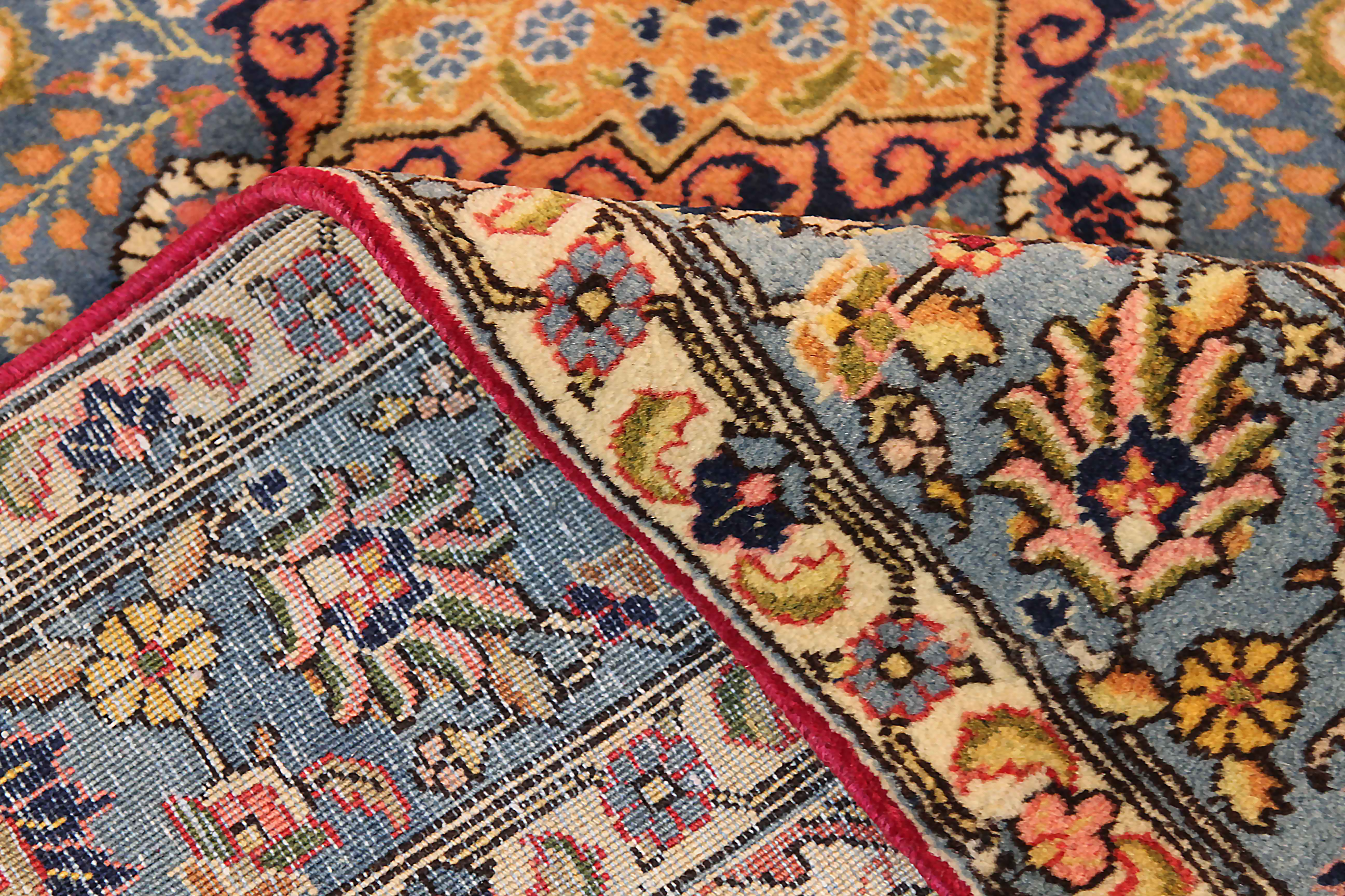 Thumbnail 2 for Antique Persian Mashad Traditional Rug 69513