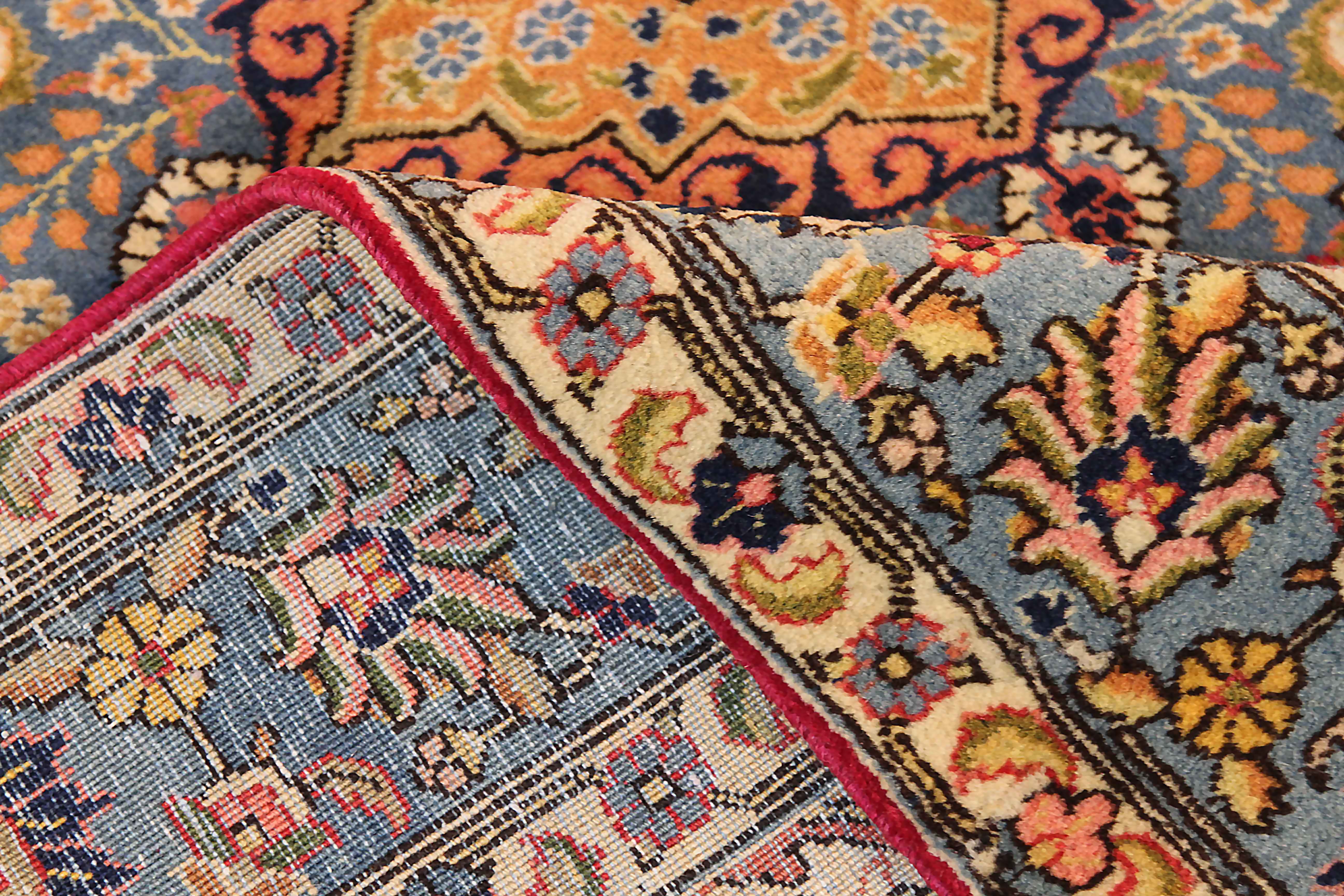 Thumbnail 6 for Antique Persian Mashad Traditional Rug 69513