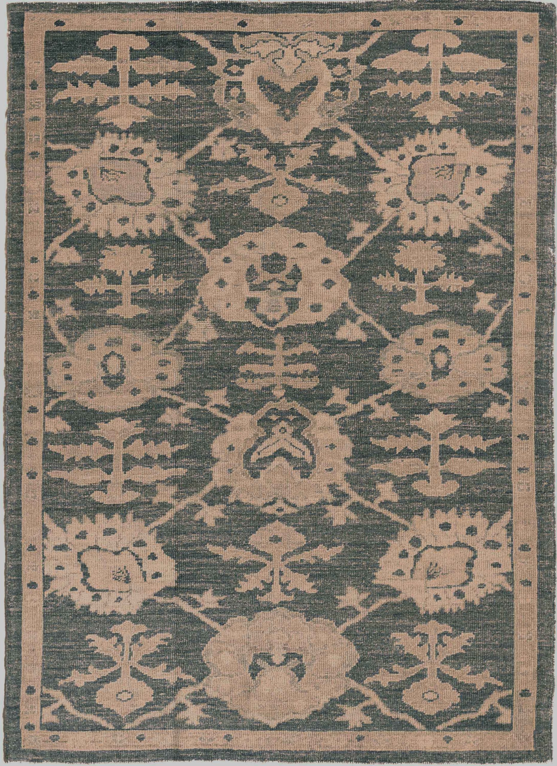 Thumbnail 6 for Persian Oushak Transitional Rug 69475